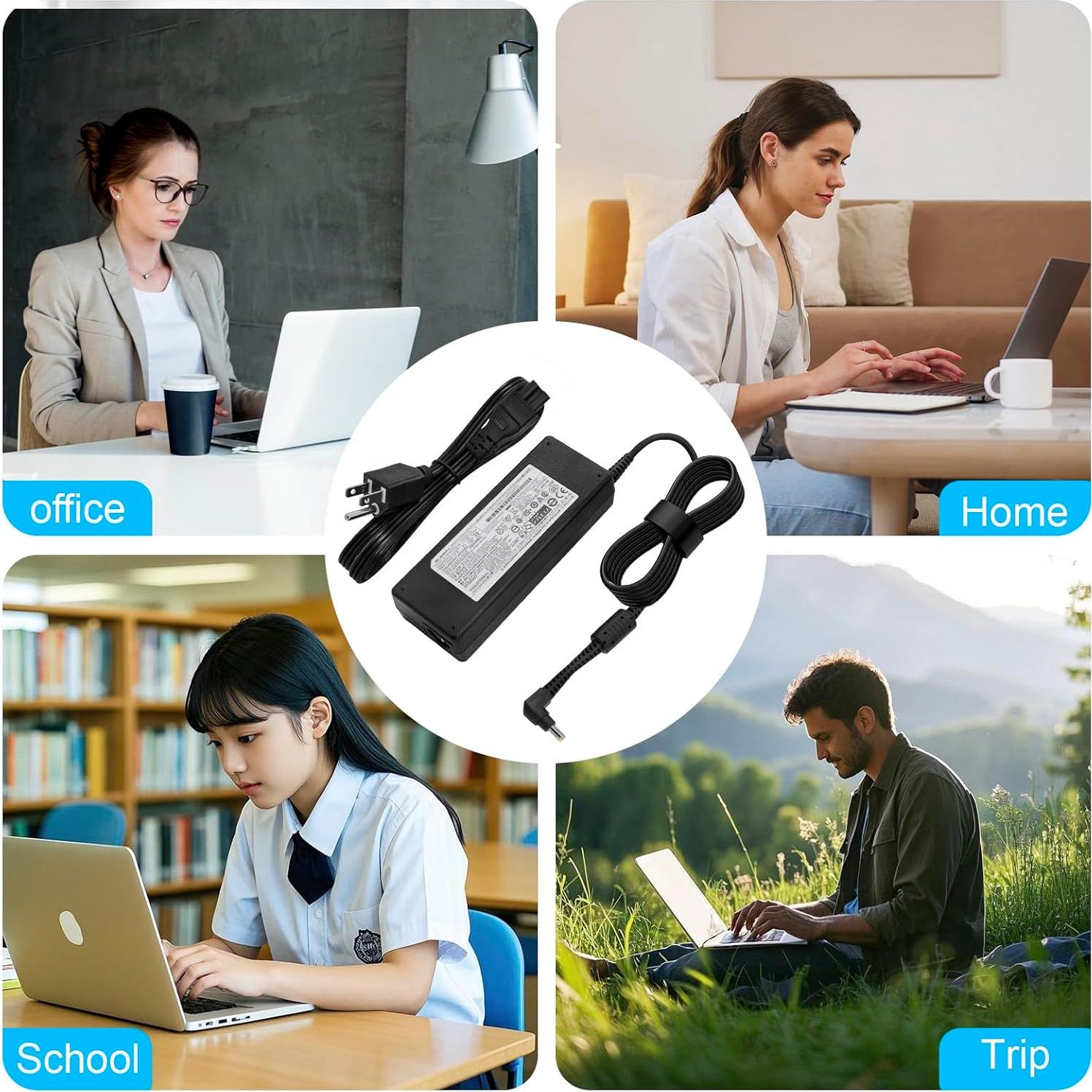 Cargador de Poder Contwey 110W 15.6V 7.05A para Panasonic Toughbook