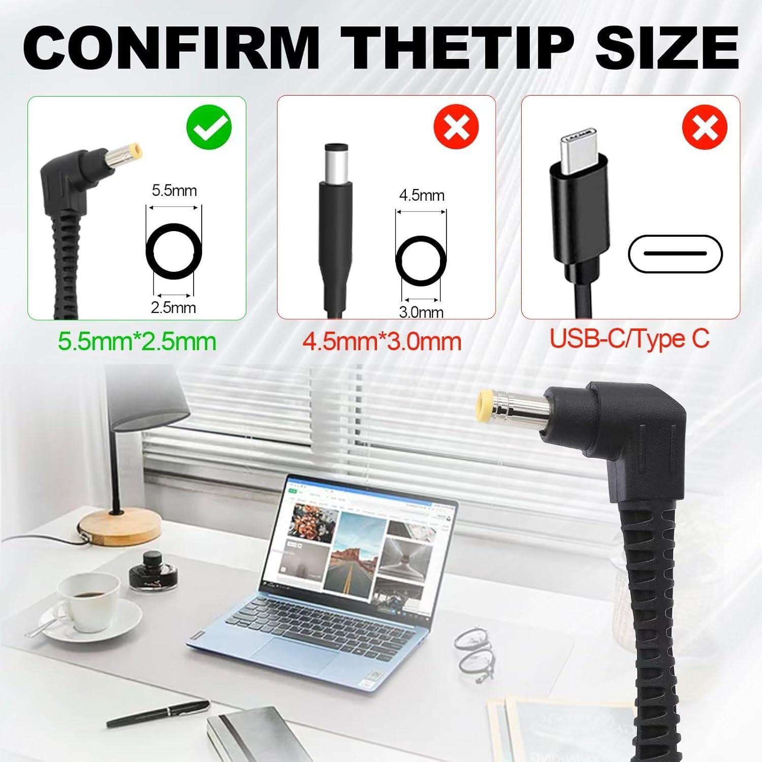 Cargador de Poder Hostorch 110W 15.6V 7.05A para Panasonic Toughbook