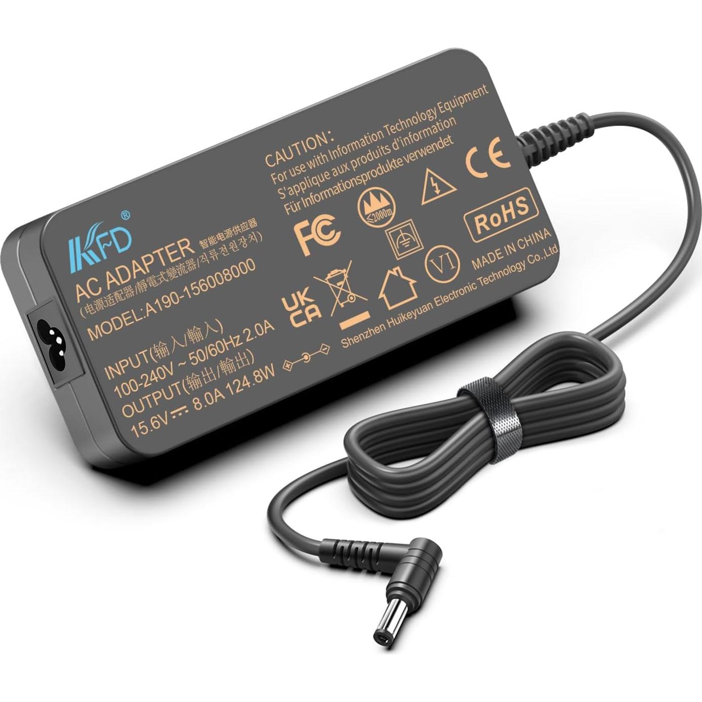 Cargador KFD 15.6V 7.05A 110W para Panasonic Toughbook