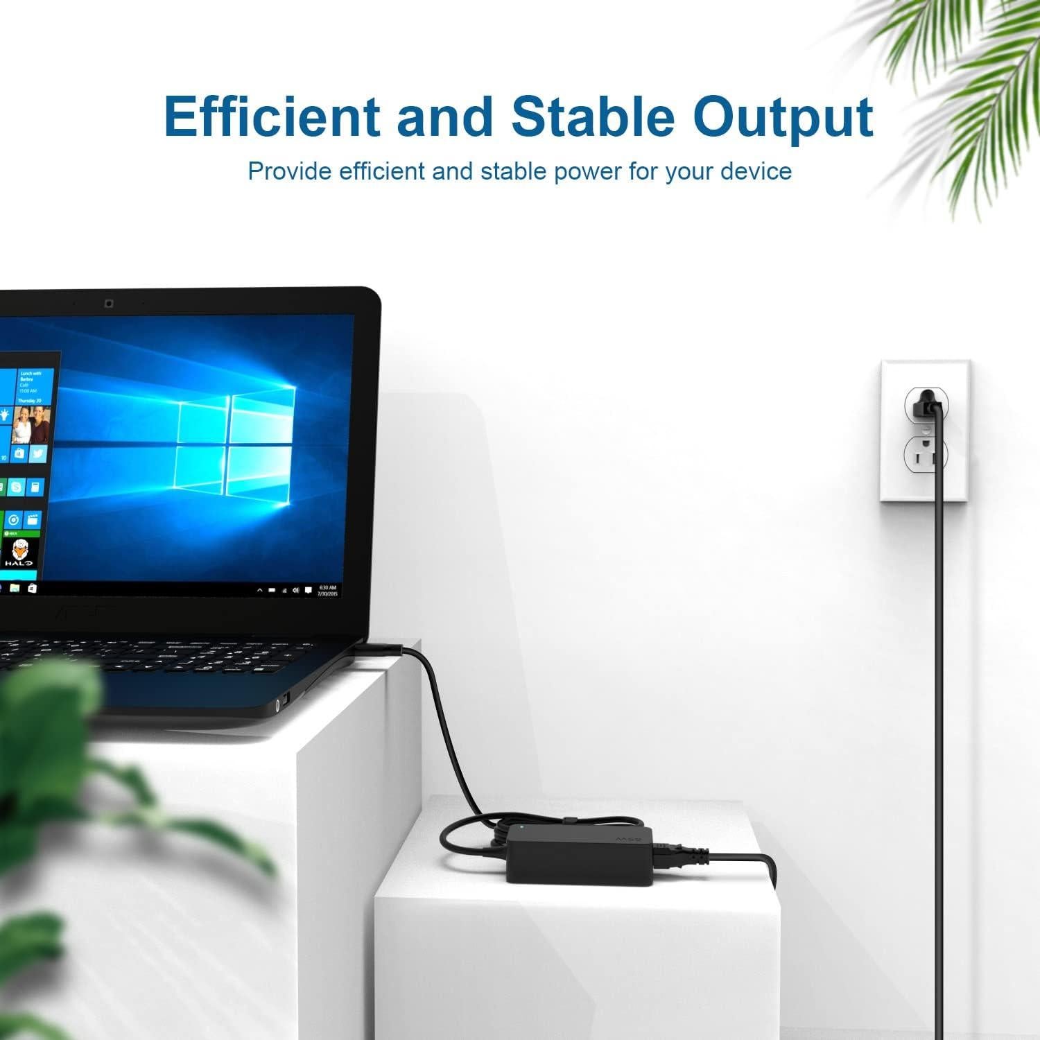 Cargador Rápido USB C 65W Zondol para Laptop LG Gram