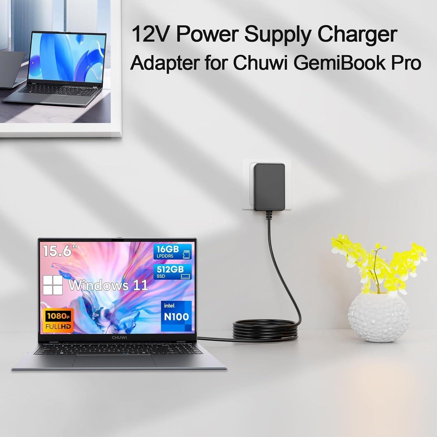 Cargador de Laptop 12V Mareisa para Chuwi y SGIN 2A