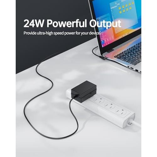 Cargador Rápido Nicpower 12V 2A para Laptop Gateway