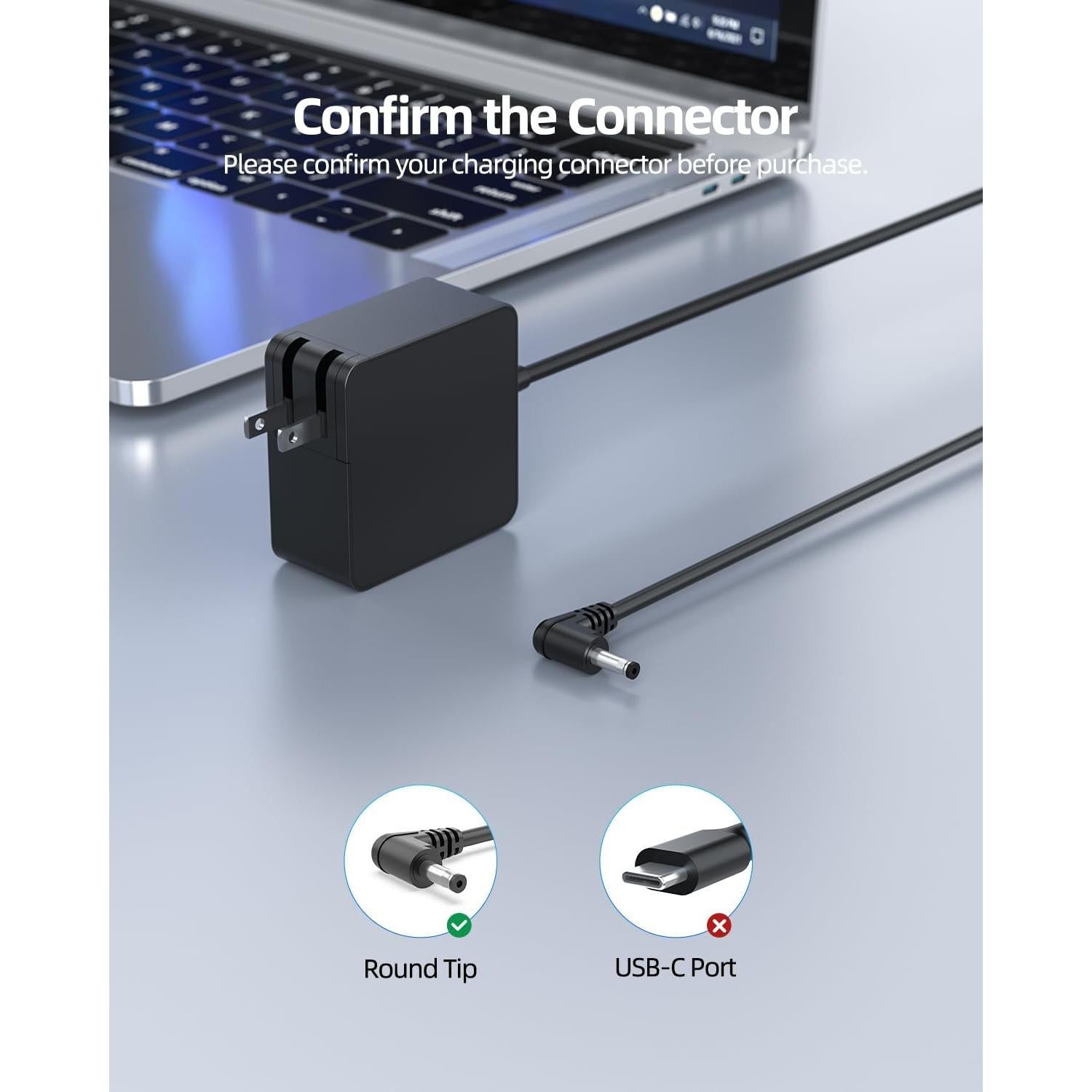 Cargador 19V Nicpower para Laptop Gateway GWTN156 GWTN141