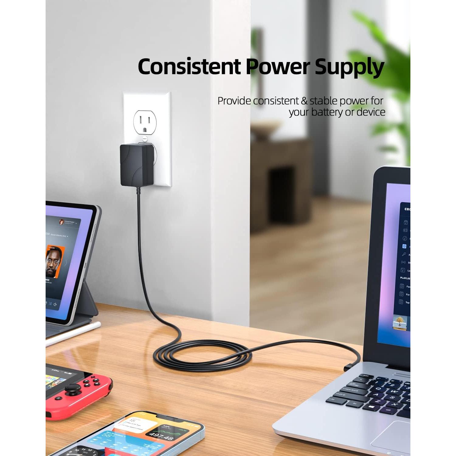 Cargador AC 12V 2A Superer para Chuwi UBook X/Pro X y GemiBook