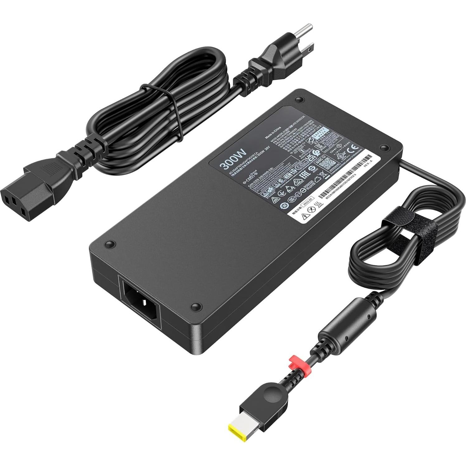 Cargador de Laptop 300W VRAVEK Compatible con Lenovo Legion