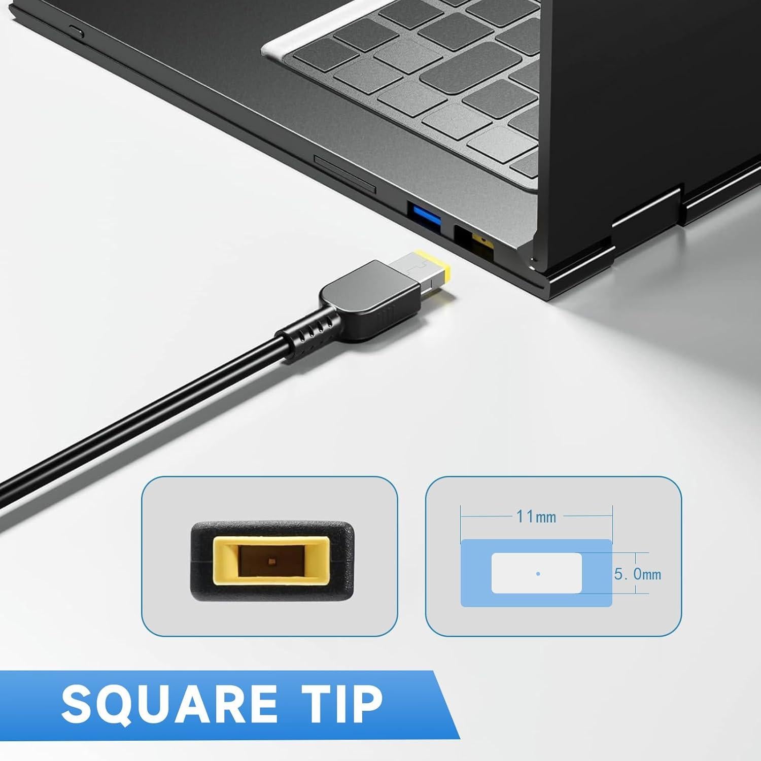 Cargador de Laptop 300W VRAVEK Compatible con Lenovo Legion