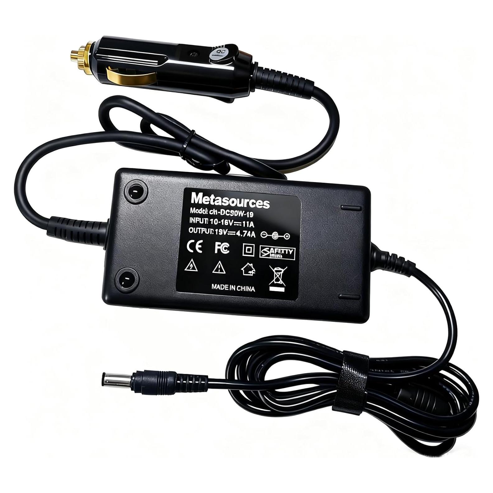 Adaptador de Coche 19V 65W Metasources para Getac S410