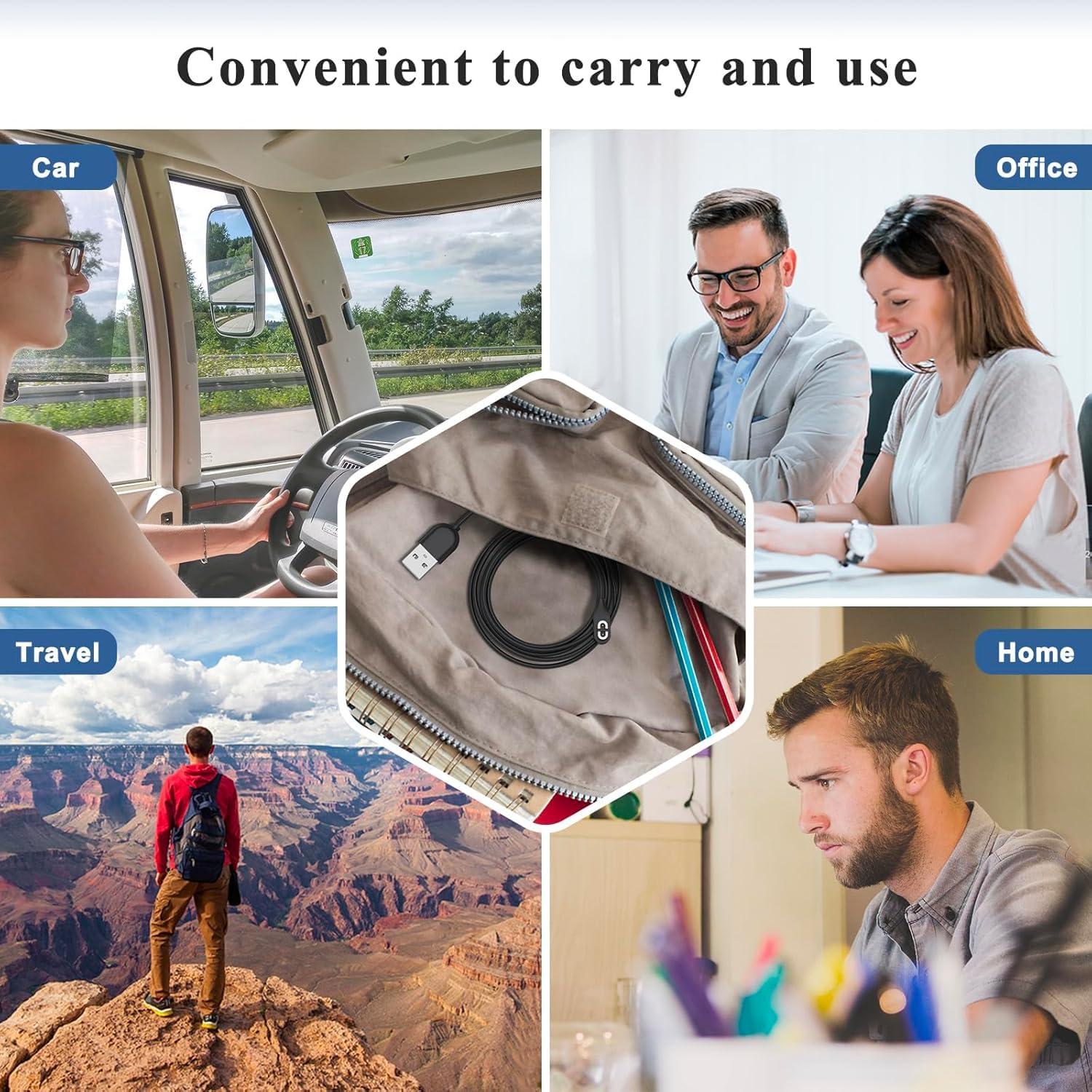 Cargador Rápido de Pared Vancle + Cable USB Magnético Shokz