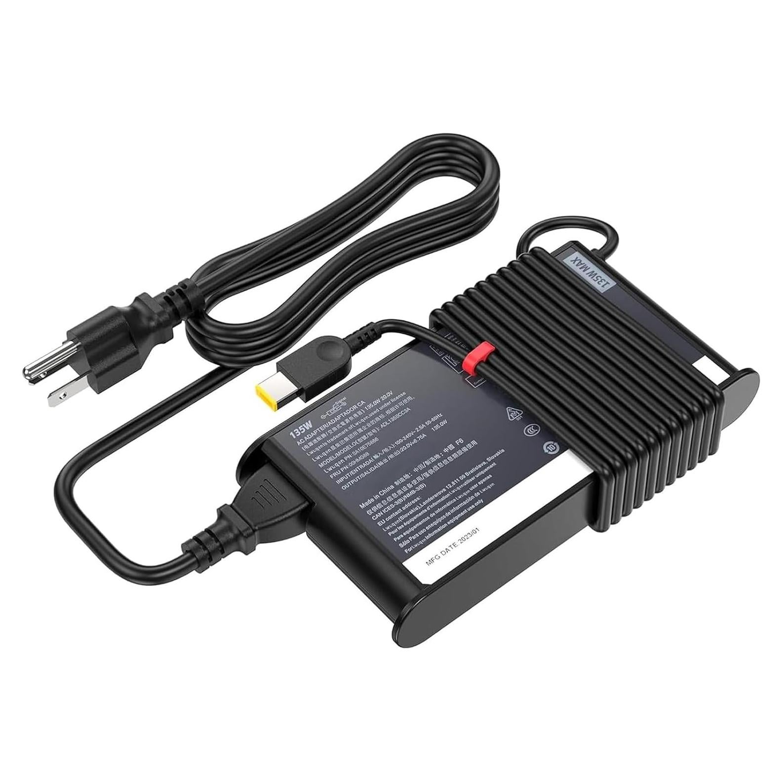 Adaptador de CA 135W Speott para Laptop Lenovo ThinkPad