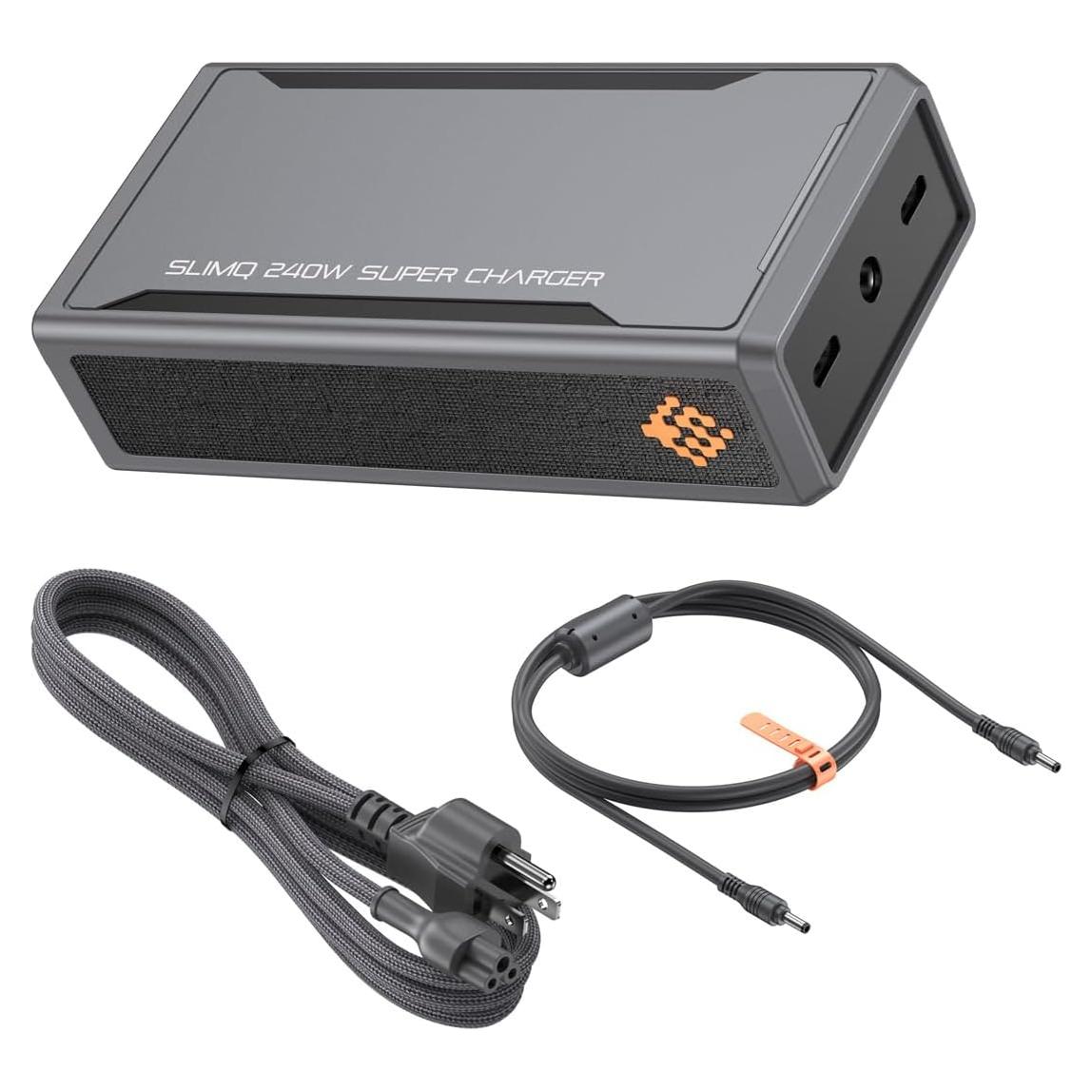 Cargador GaN SlimQ 240W USB-C PD3.0 para Laptop Universal