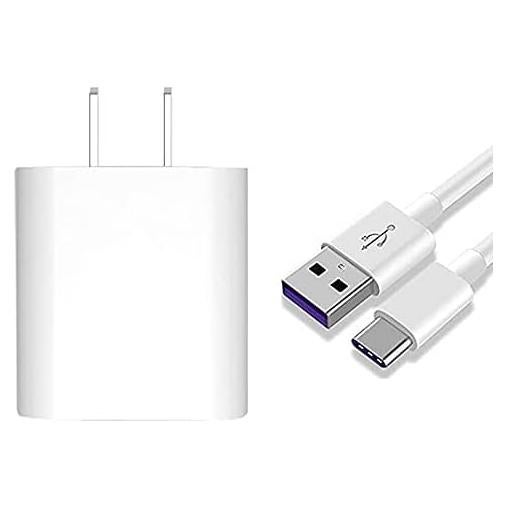 Cargador Rápido Supercharge Huawei 5A con Cable USB Tipo C