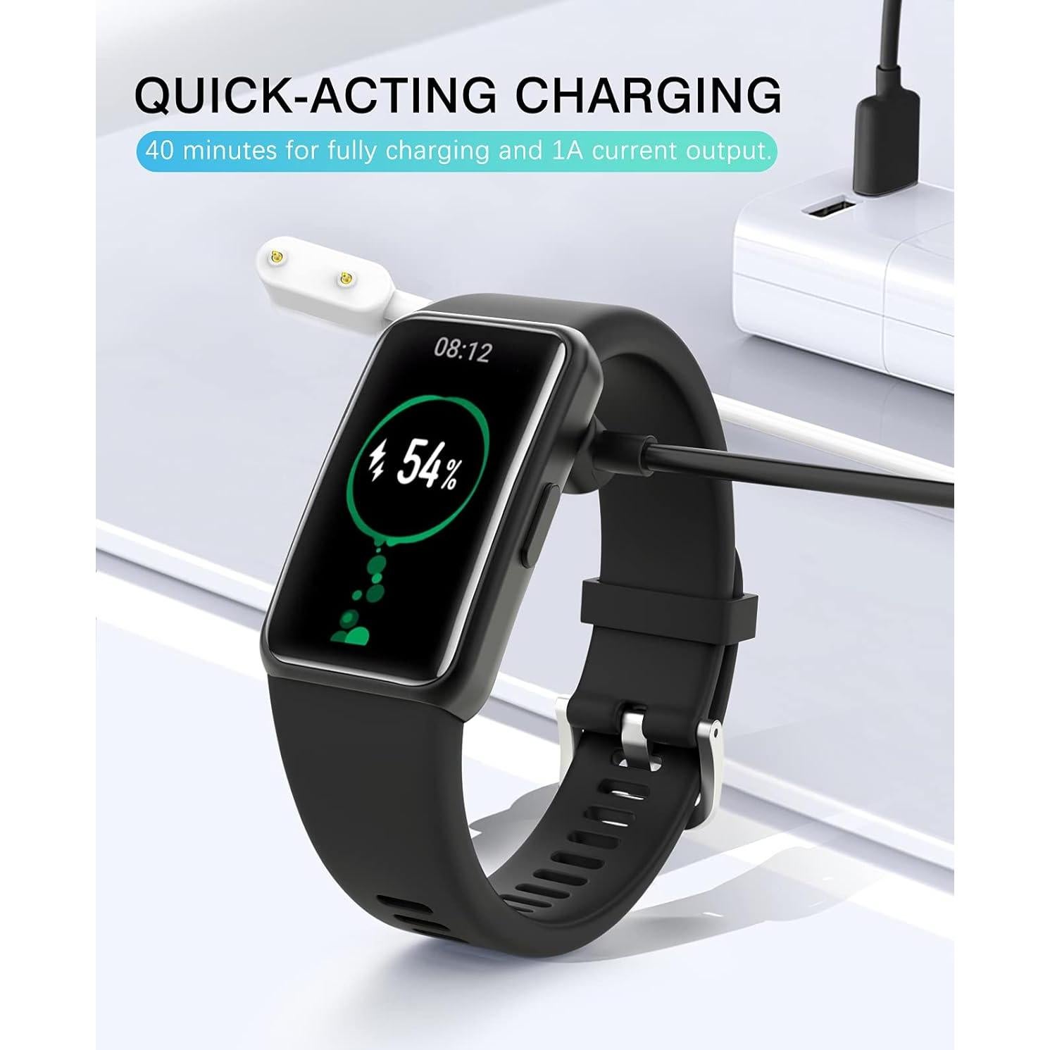 Cargador Magnético MoKo para Huawei Watch Fit y Band - 1m