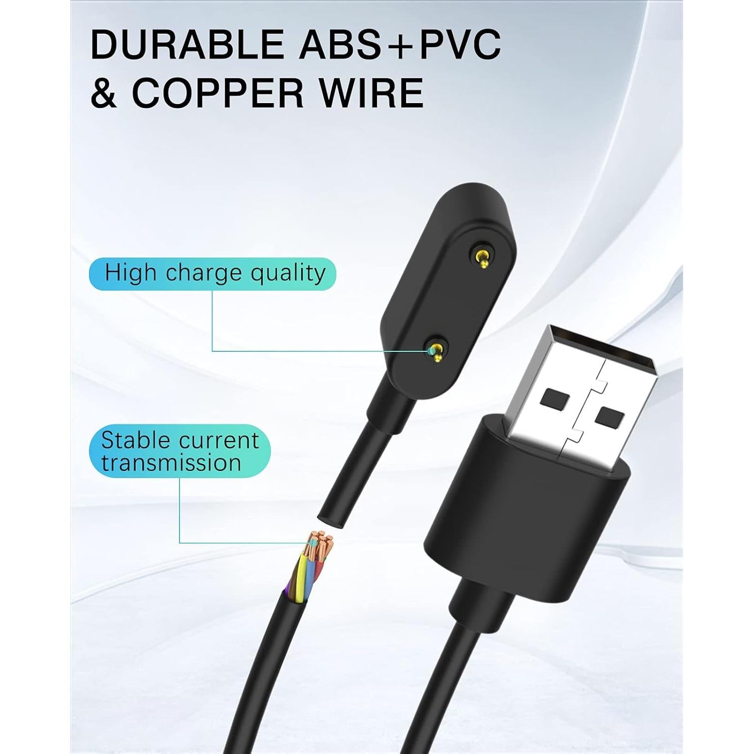 Cargador Magnético MoKo para Huawei Watch Fit y Band - 1m