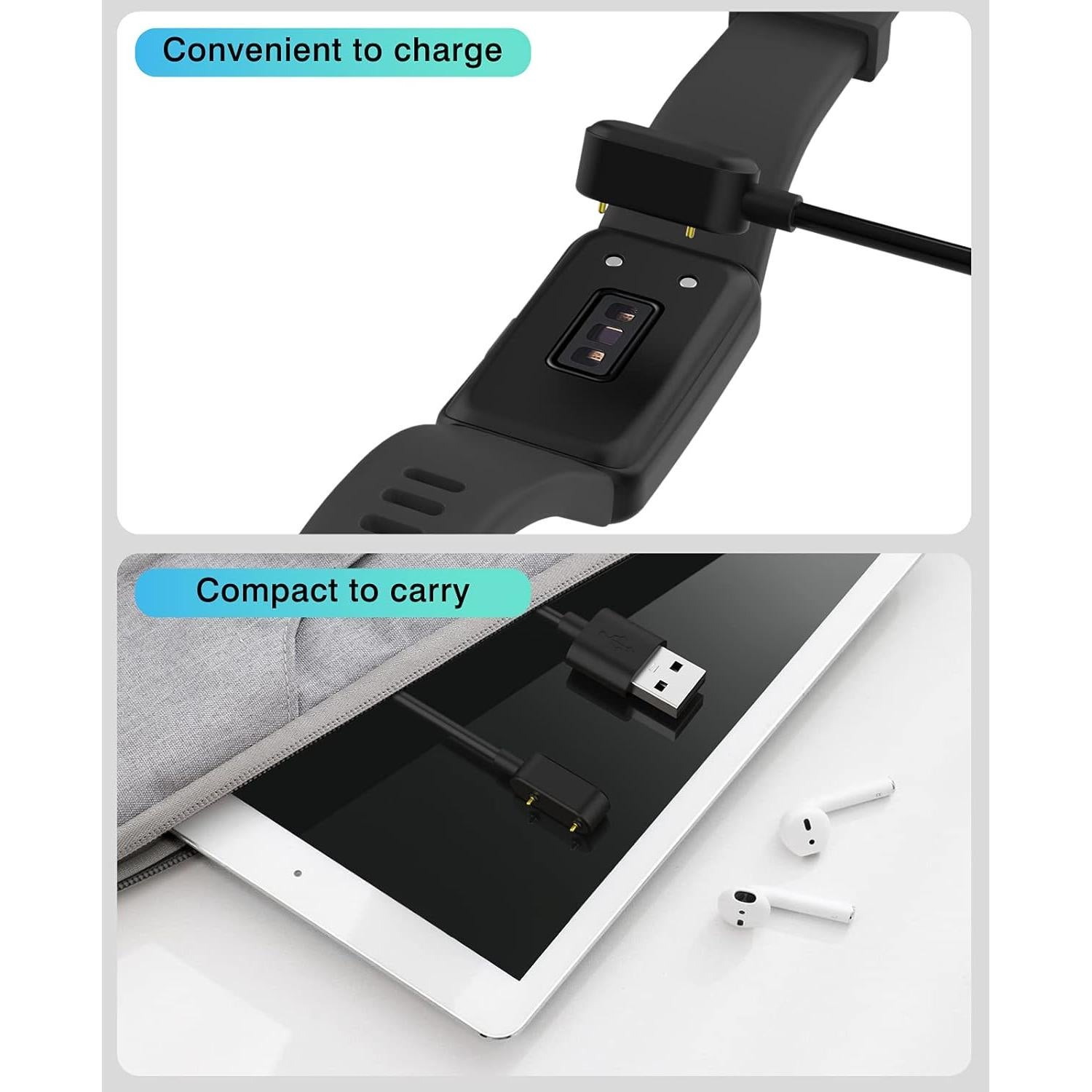 Cargador Magnético MoKo para Huawei Watch Fit y Band - 1m