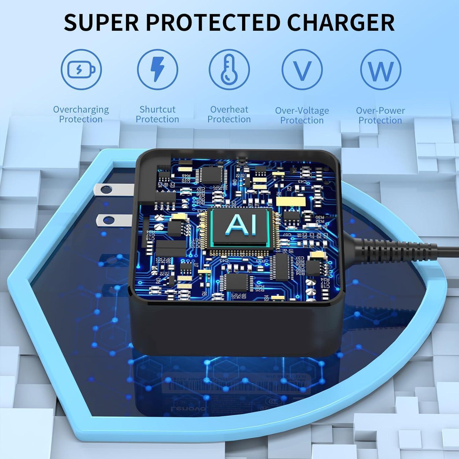 Cargador USB Tipo C 65W Aimusen para Lenovo ThinkPad y Chromebook