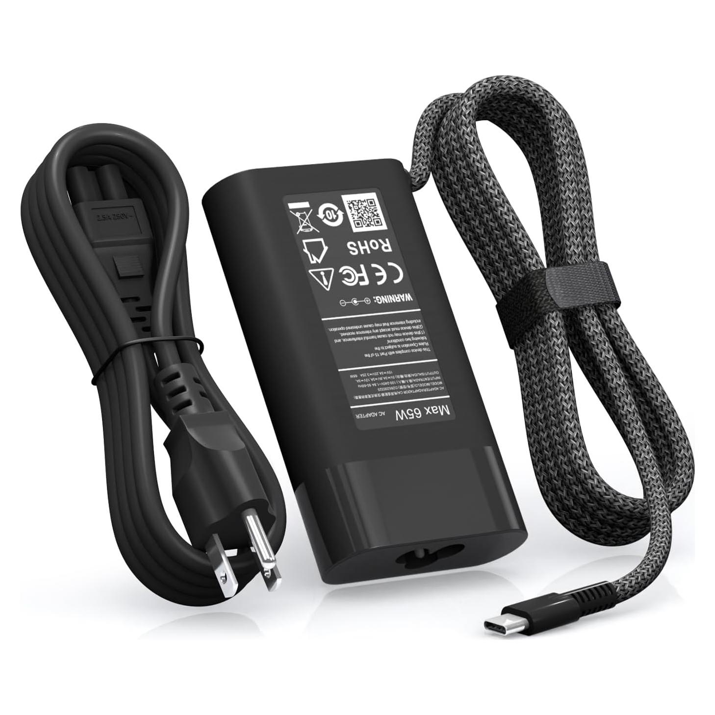 Cargador USB C 65W DONGGUAN para HP Spectre, Envy, Elite