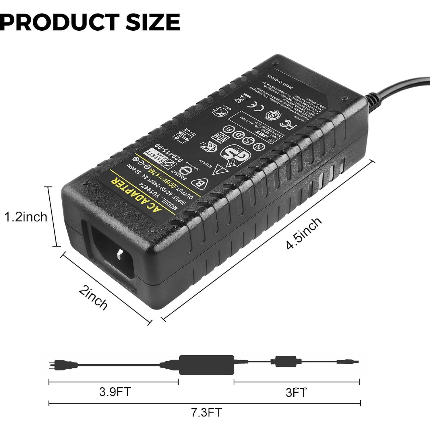 Adaptador de Corriente 19V 4.74A 90W LeTaoXing para Televisores