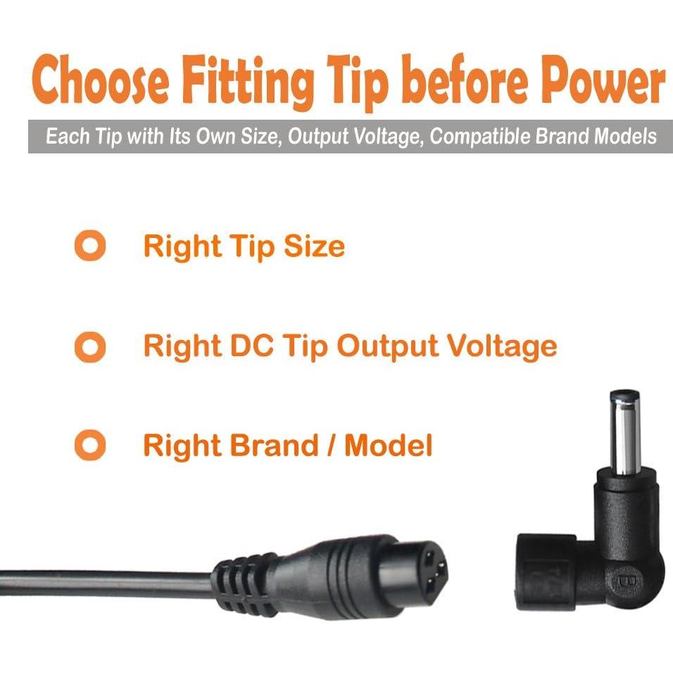 Cargador Universal ZOZO 65W para Laptop 15V 16V 18.5V 19V 19.5V 20V