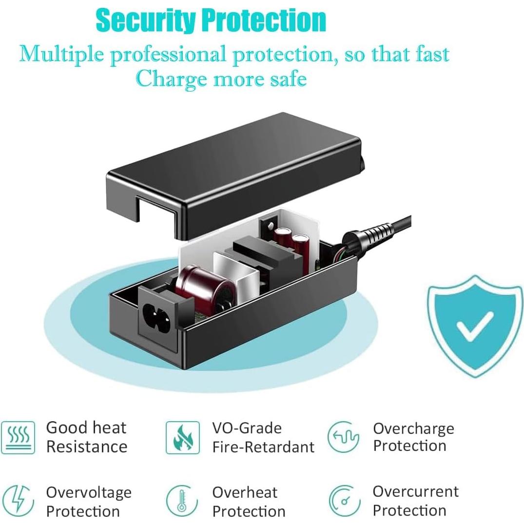 Adaptador AC/DC UpBright 19V 3.42A 65W para Vizio 22" 26"