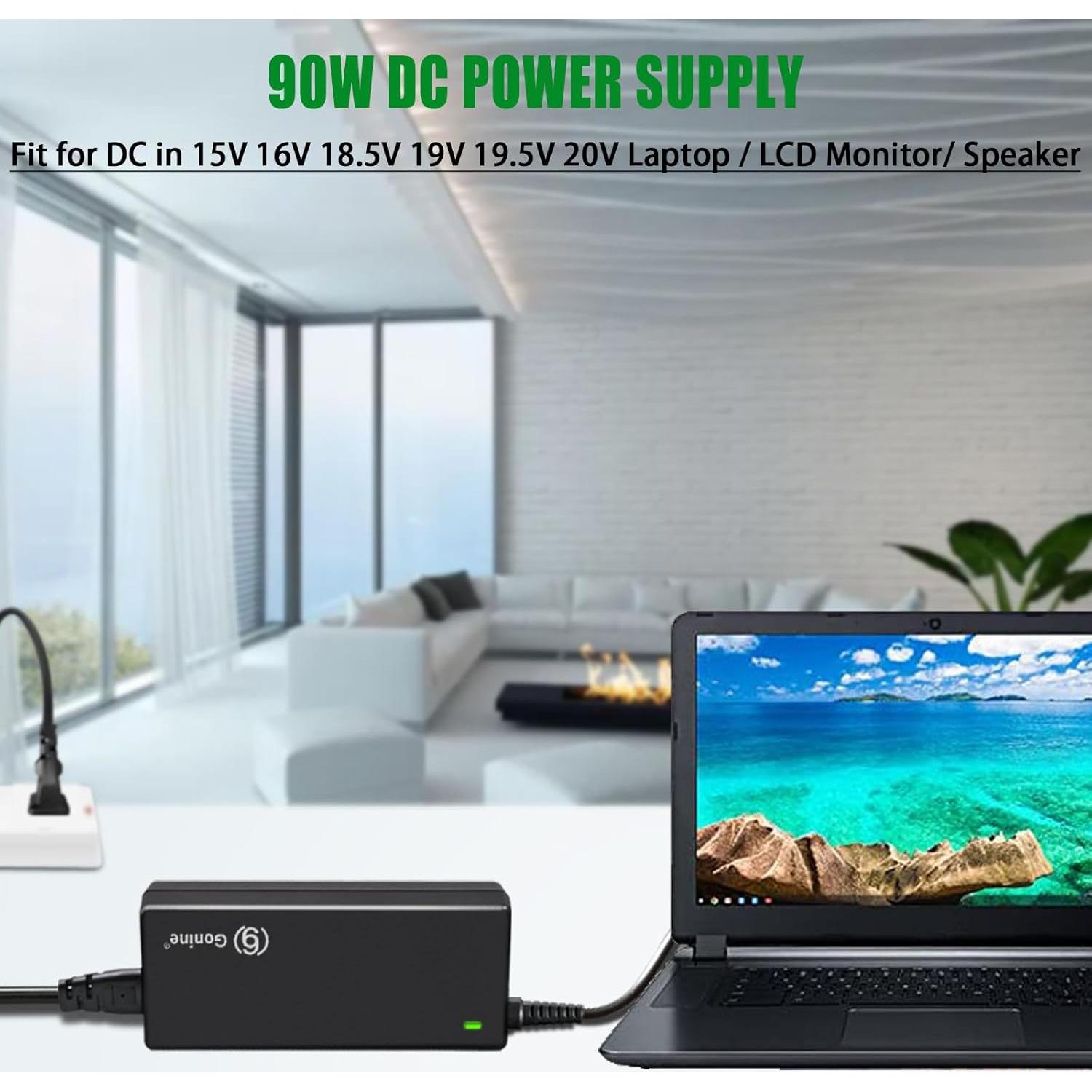 Adaptador de Alimentación Universal Gonine 90W para Portátil