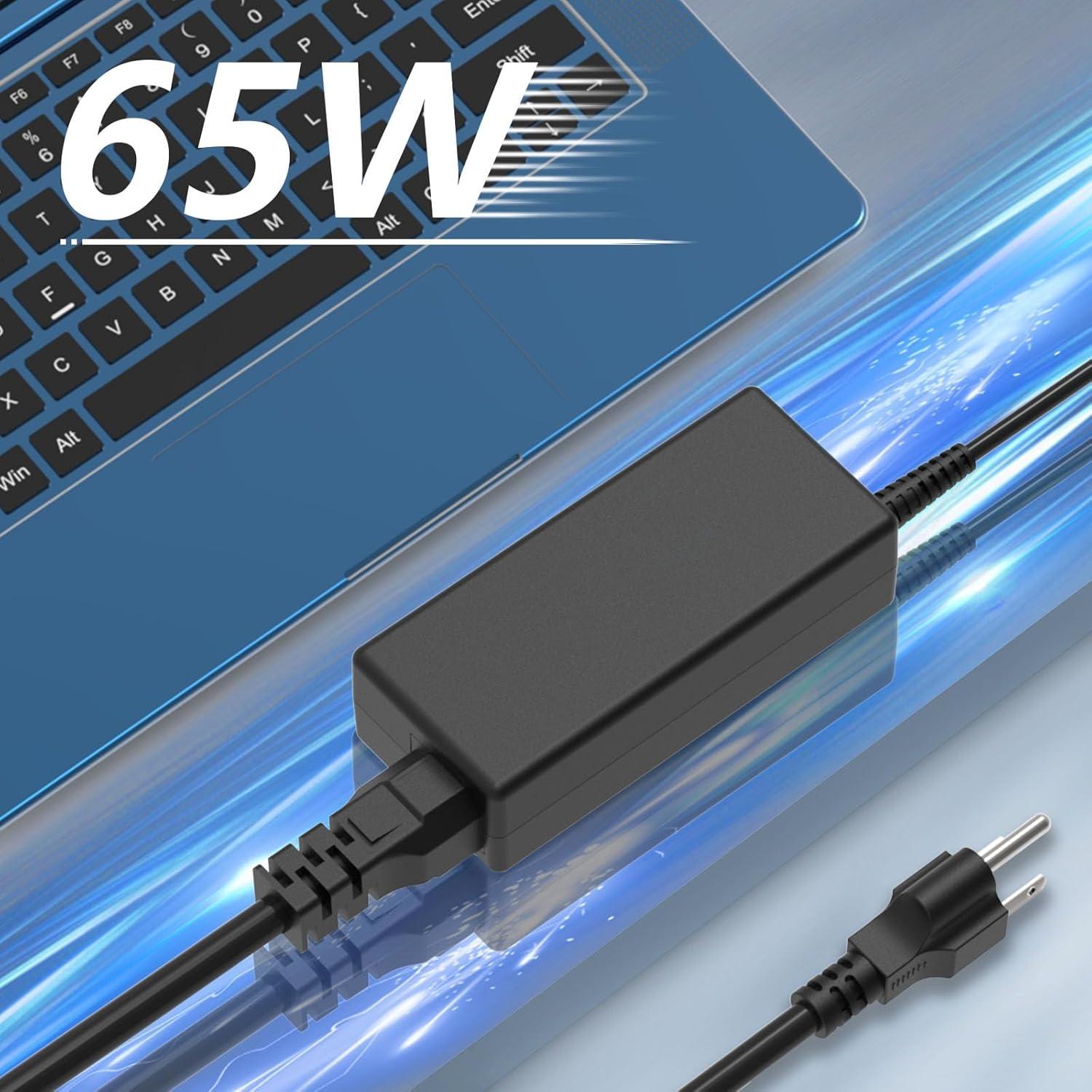 Cargador Universal 65W 19V 3.42A para Laptop HP Lenovo Dell