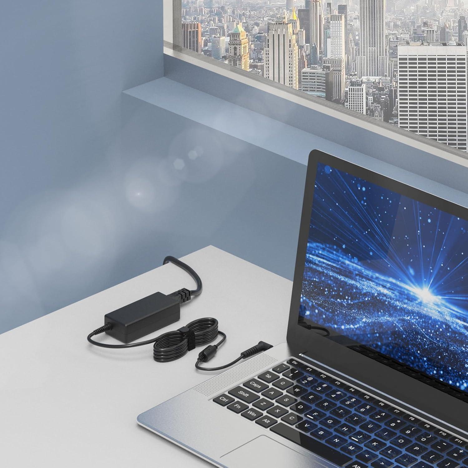 Cargador Universal 65W 19V 3.42A para Laptop HP Lenovo Dell