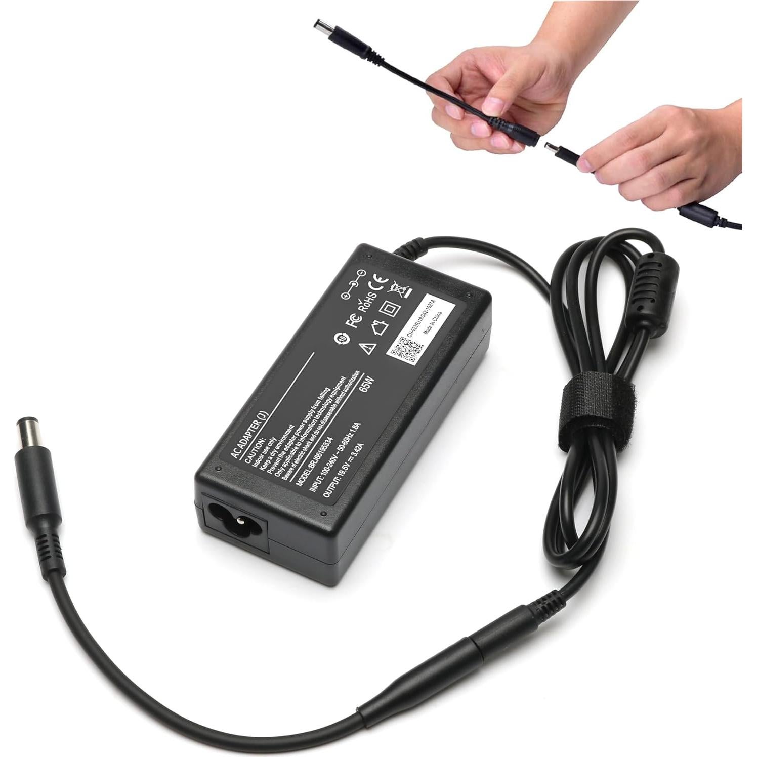 Cargador AC 65W E ERSY para Dell Inspiron 15/17/13/2 en 1