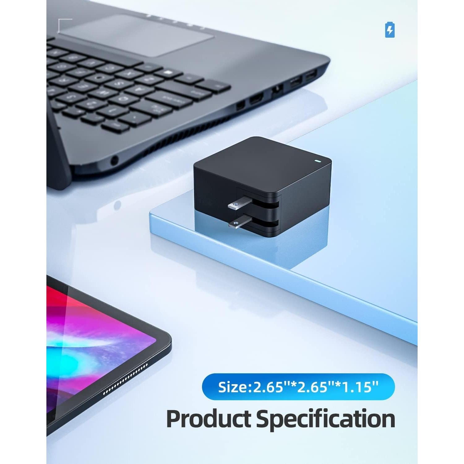 Cargador Lenovo IdeaPad 3 Nicpower 65W 45W Redondo