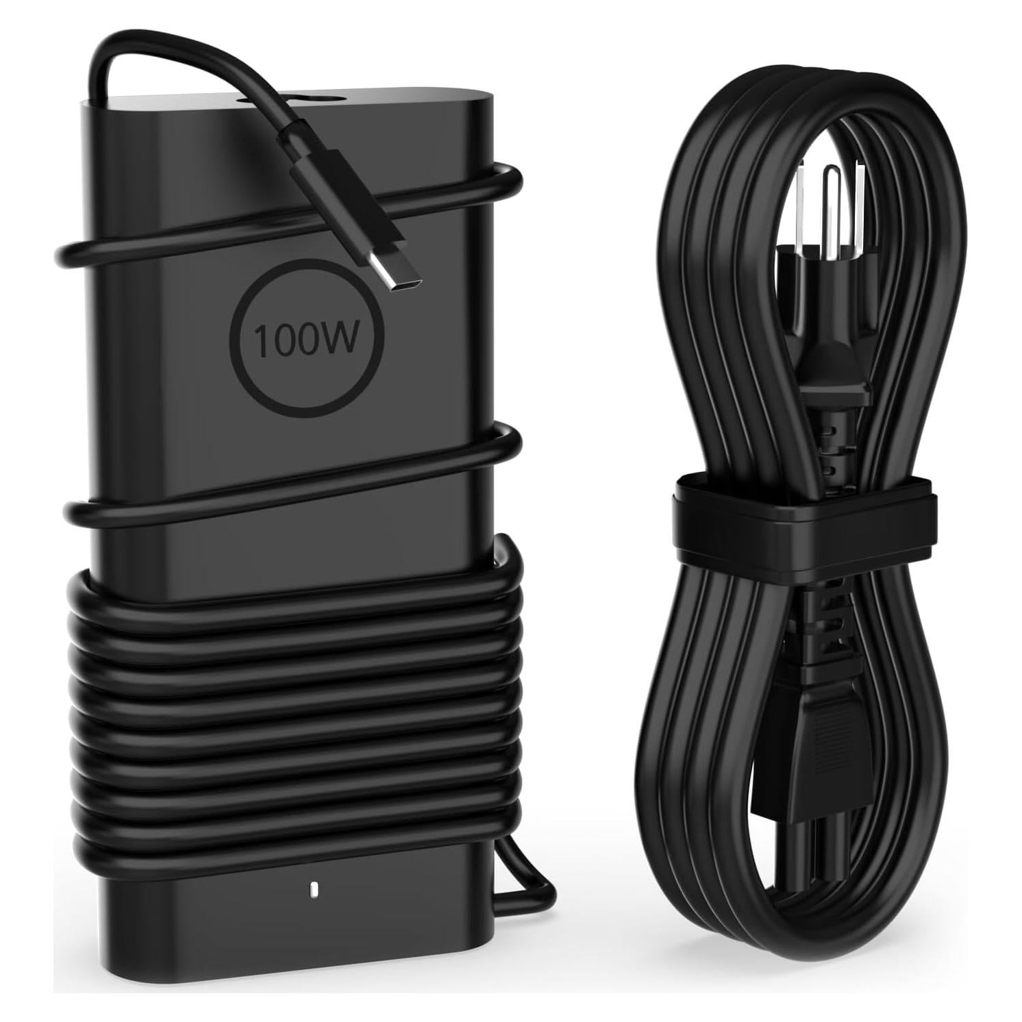 Cargador Rápido USB C 100W GVKRLXZ para Laptop Dell