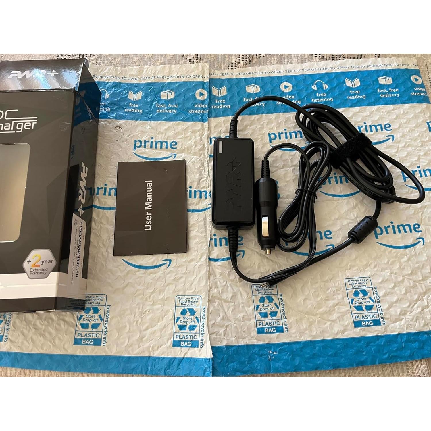 Cargador de coche USB-C PWR+ 90W para Dell Latitude XPS