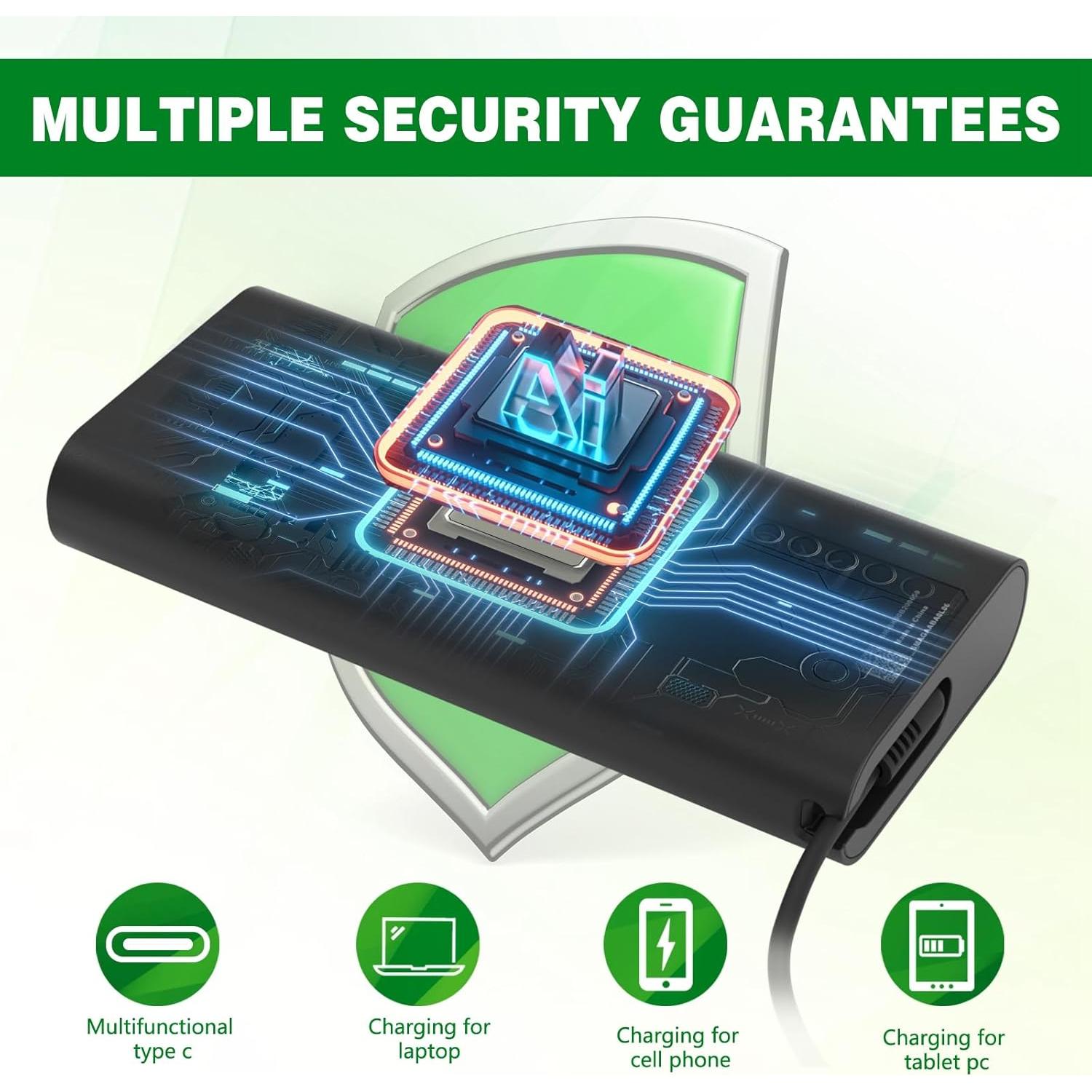 Cargador USB C 130W VVOX347 para Laptop Dell XPS y Precision