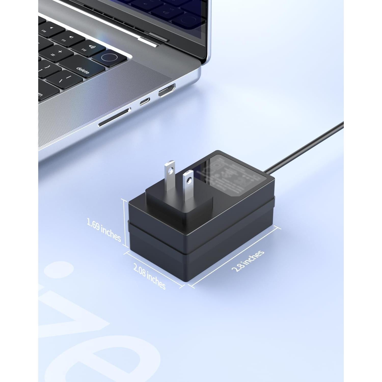 Cargador 12V 2A Zouxan Compatible con Laptop Gateway