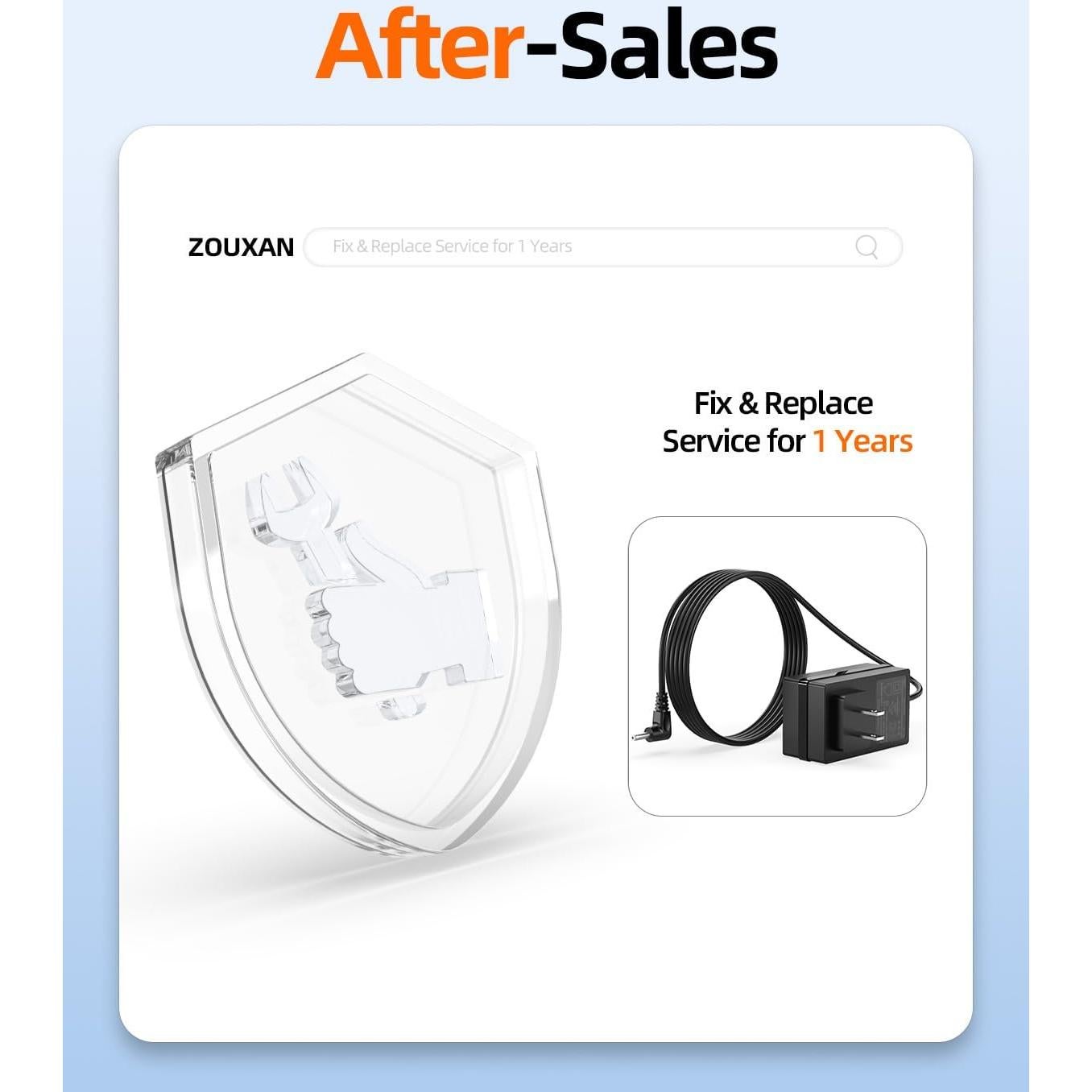 Cargador 12V 2A Zouxan Compatible con Laptop Gateway