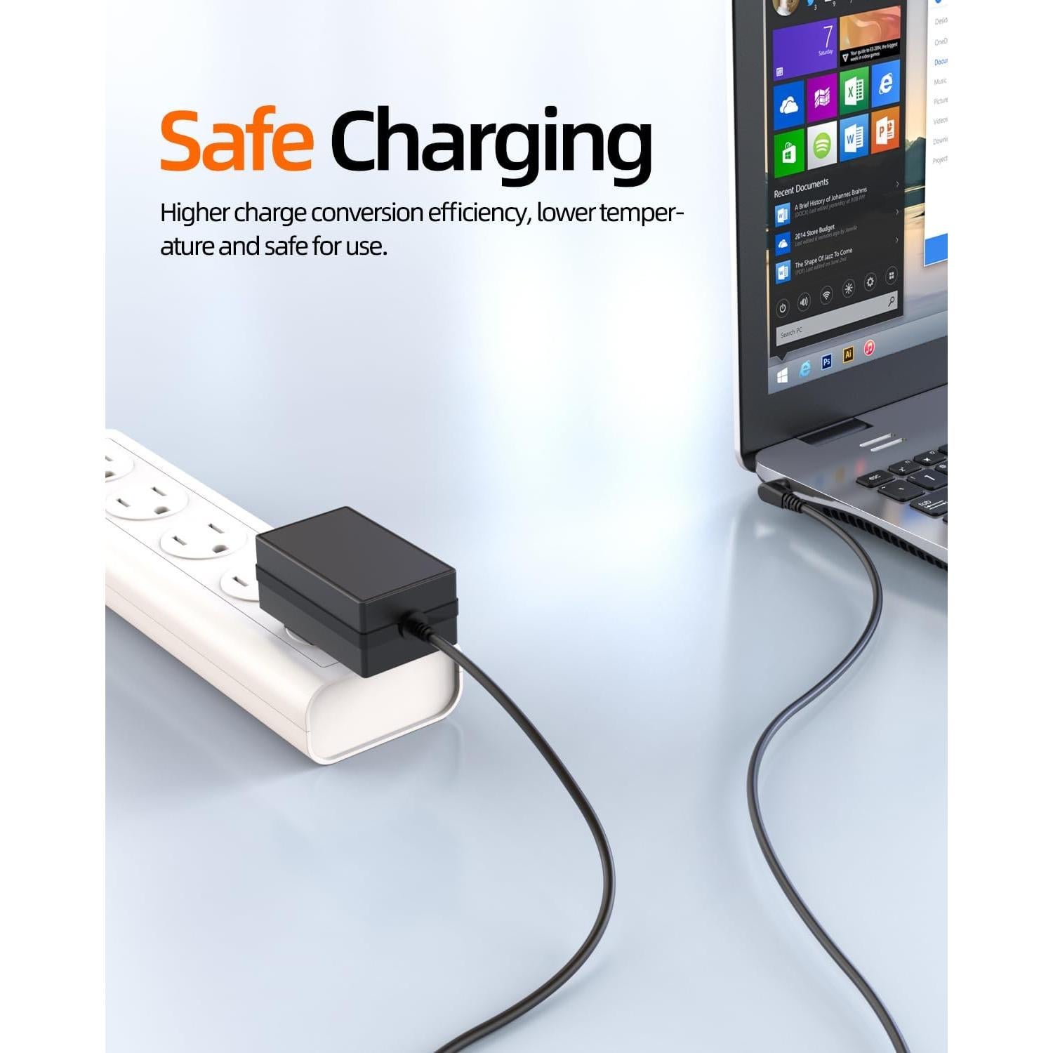 Cargador 12V 2A Zouxan Compatible con Laptop Gateway