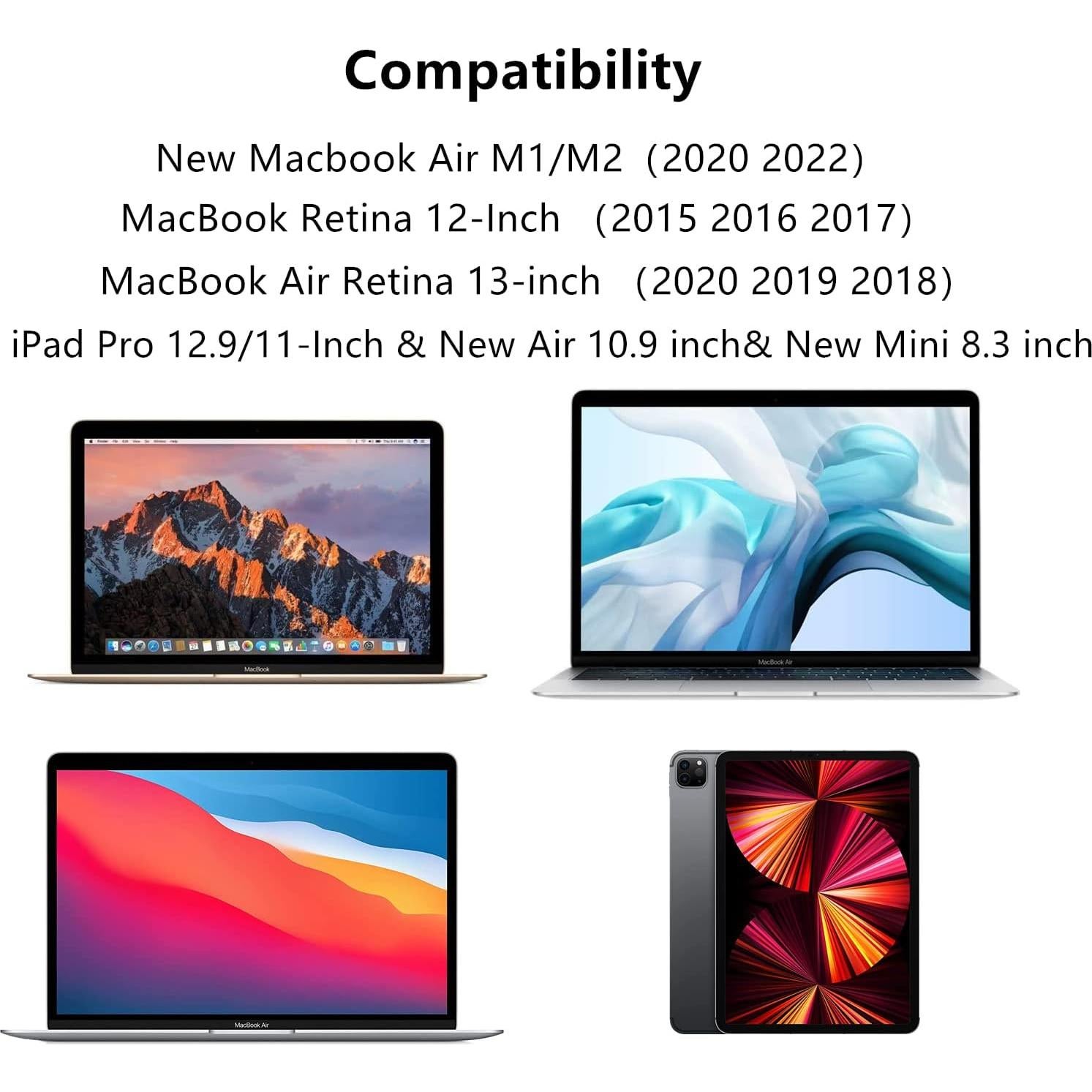 Cargador USB-C 30W GaN para MacBook Air Retina 13" y 12"