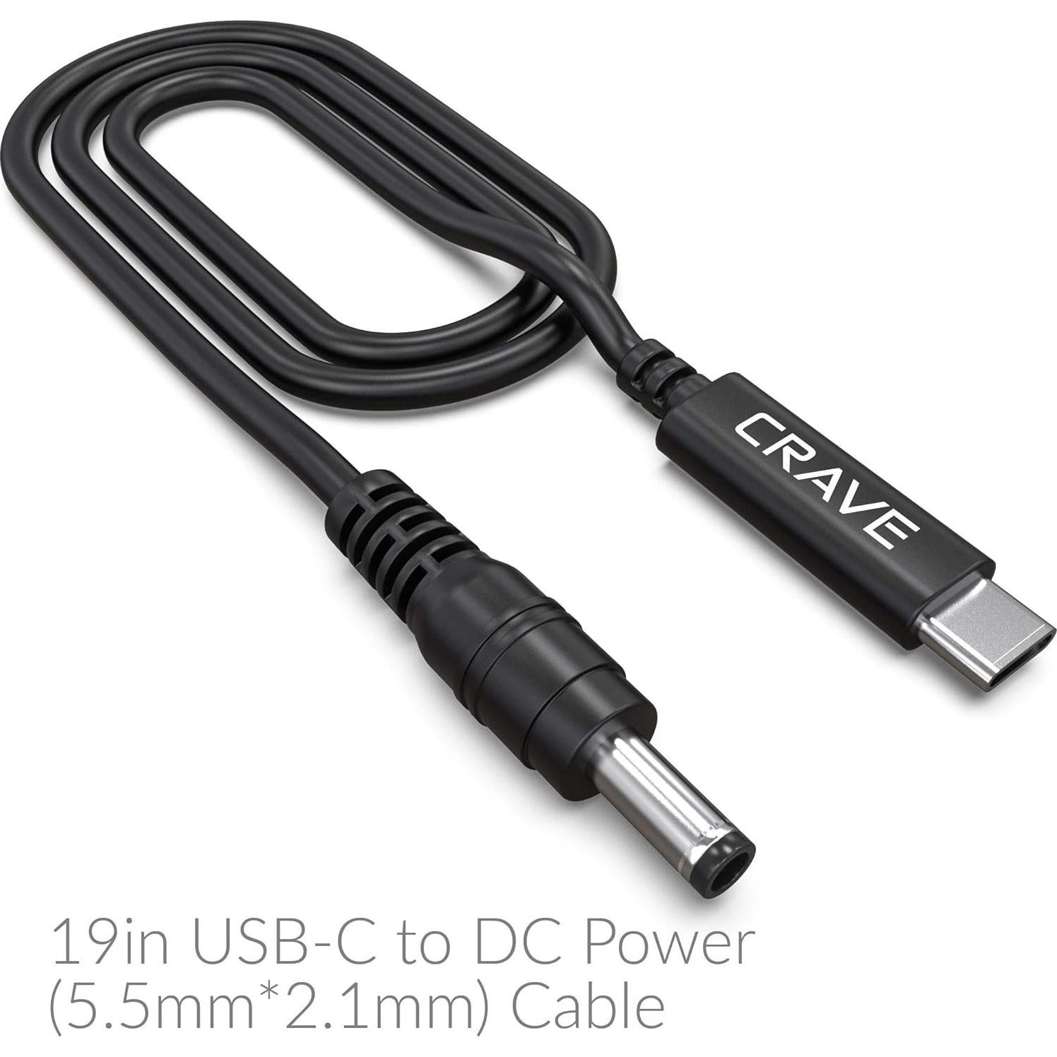 Kit Adaptador Laptop 19 Piezas Crave PowerPack 20V
