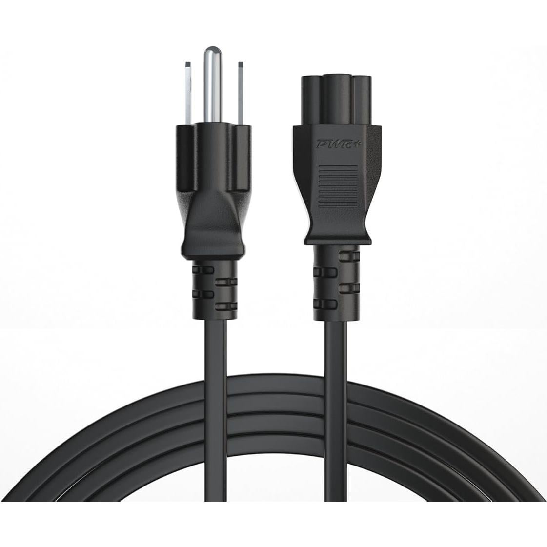 Cable de Alimentación AC 3 Clavijas PWR+ 1.83m para Laptops