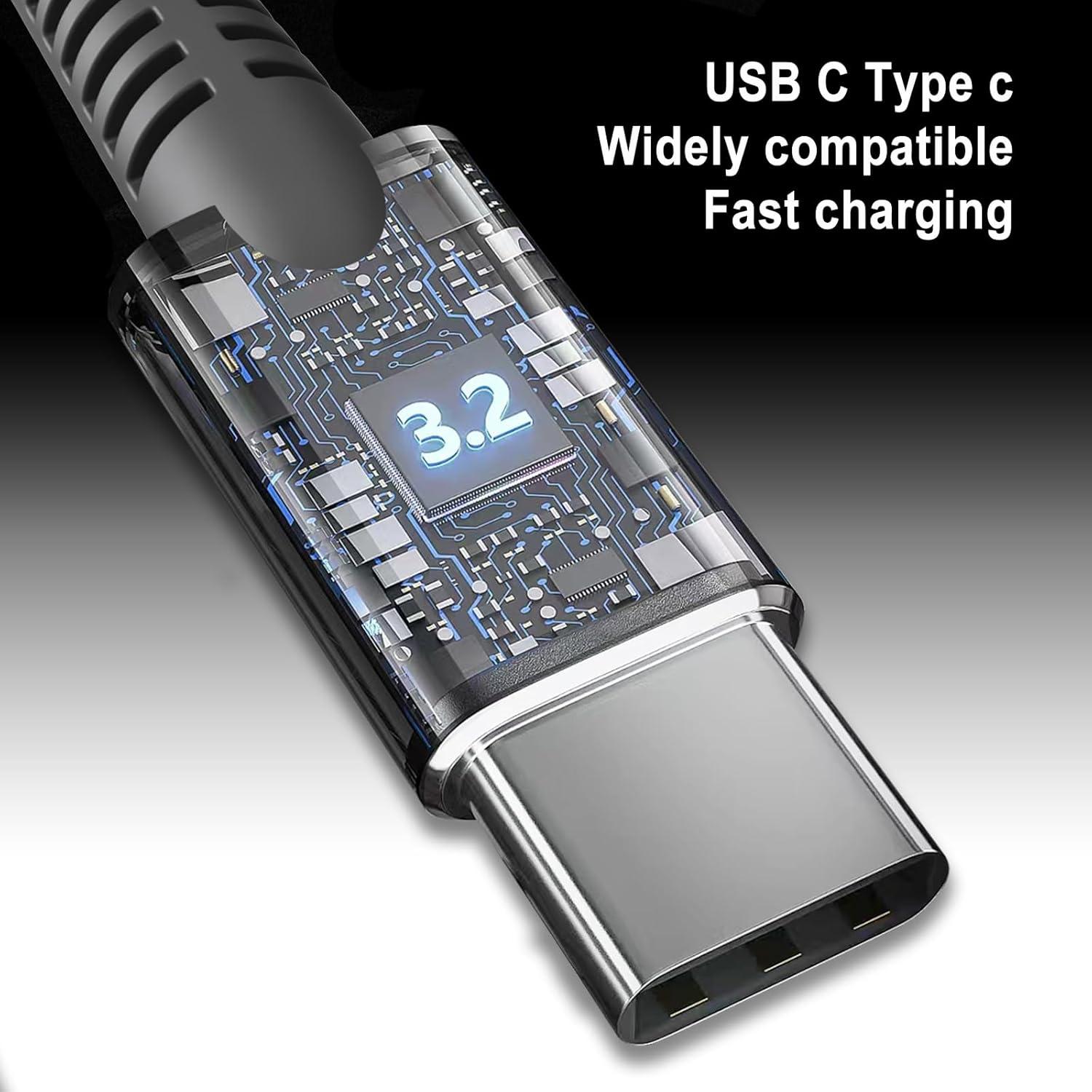 Cargador USB C 65W HBONY para HP Envy/Spectre/Elitebook