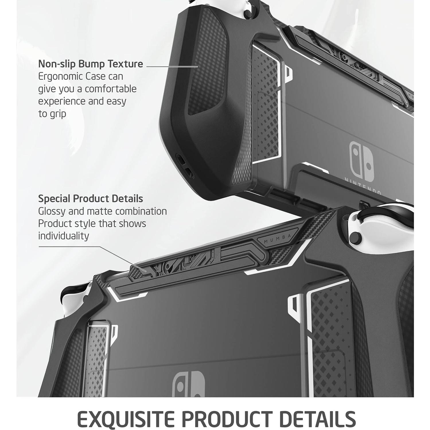 Funda Dockable Mumba para Nintendo Switch OLED 2021 7"