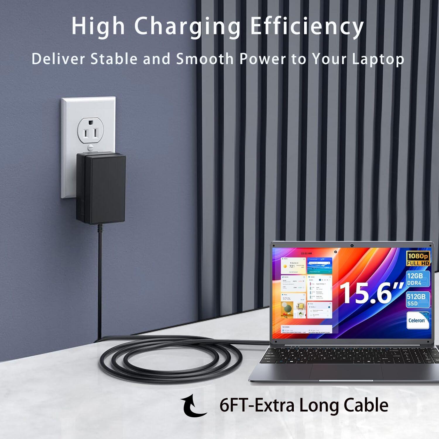 Cargador AC 12V 3A FUNYET para Naclud X15 y DuetBook