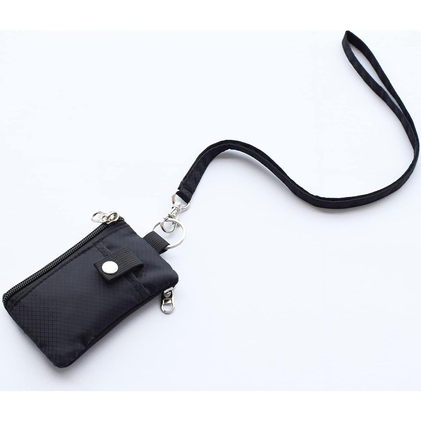 Billetera Minimalista CHENSPRX con Bloqueo RFID y Cremallera