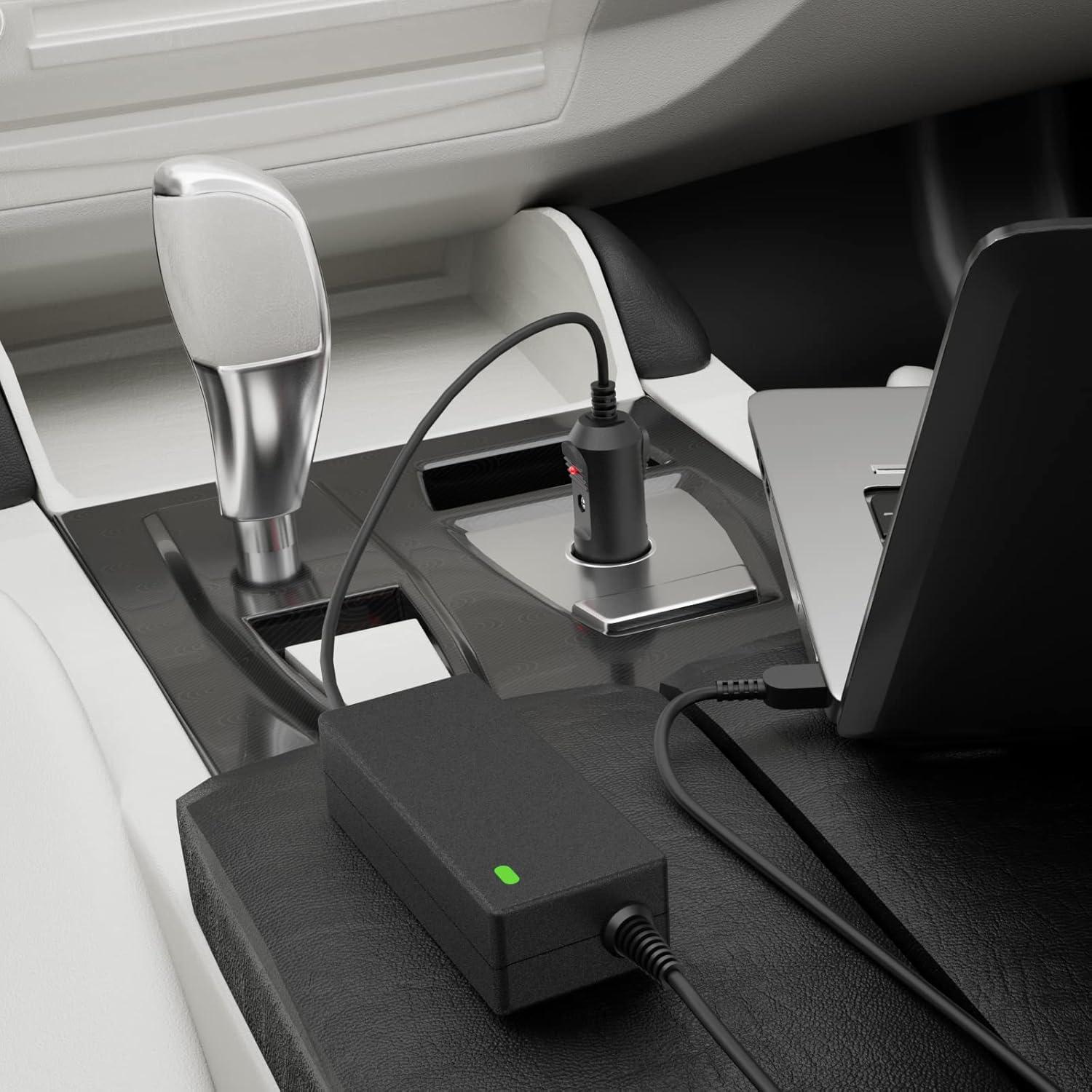 Cargador de coche VHBW 45W/65W/90W para Lenovo ThinkPad