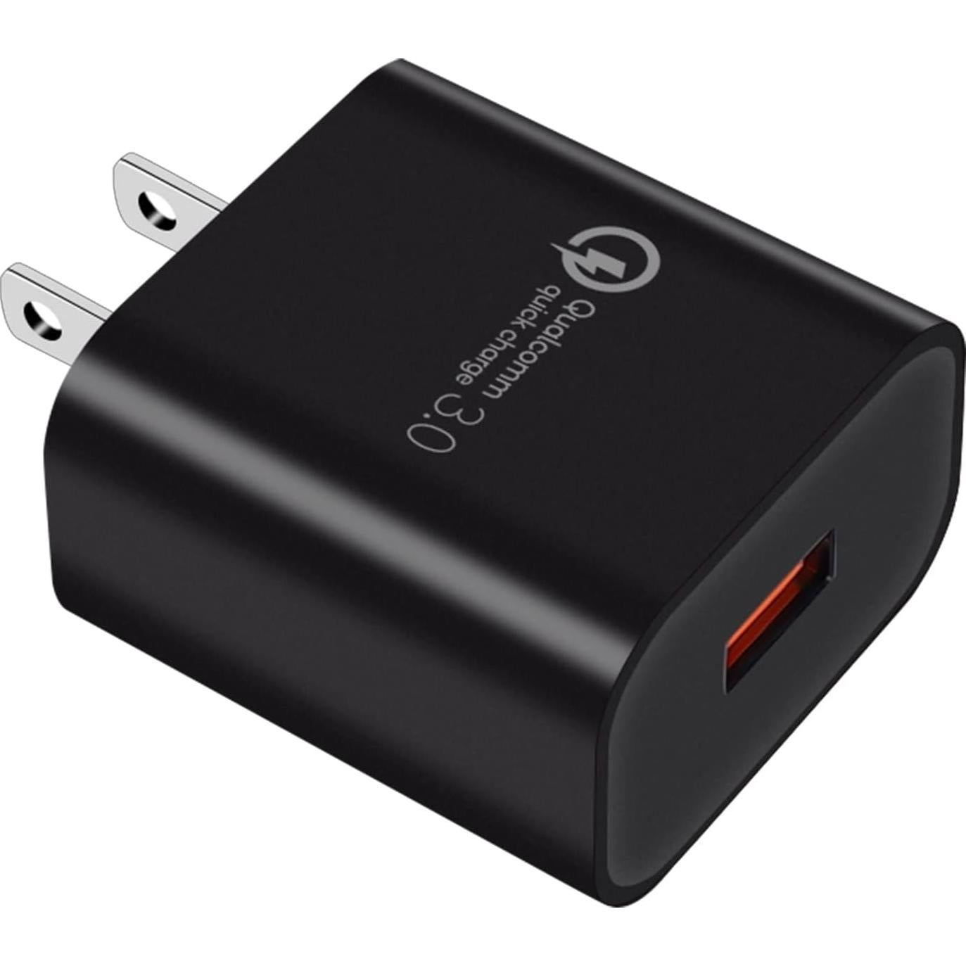 Cargador de Pared Rápido 18W Qualcomm Quick Charge 3.0