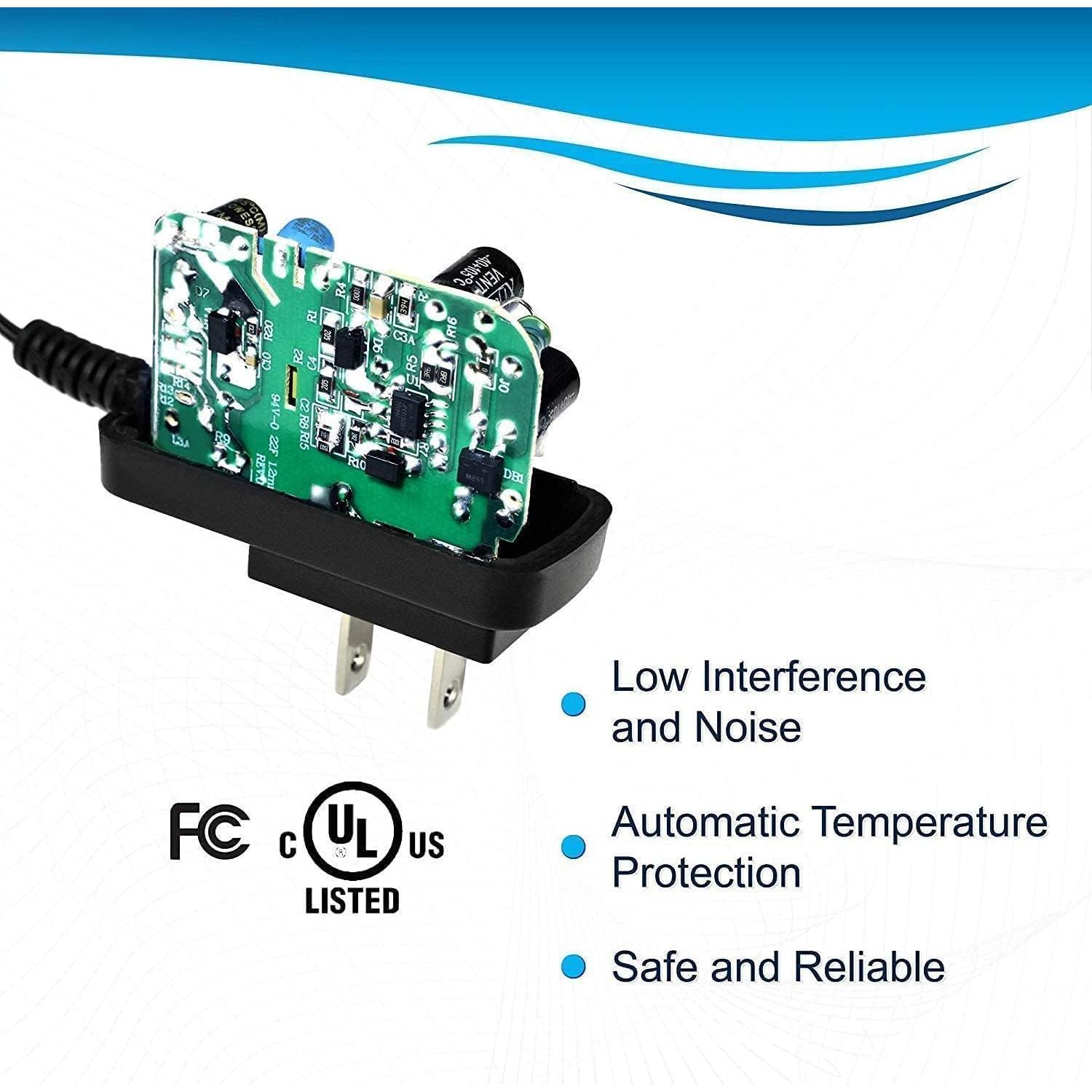 Adaptador de corriente HQRP para Sony Walkman NWZ-E344 E345