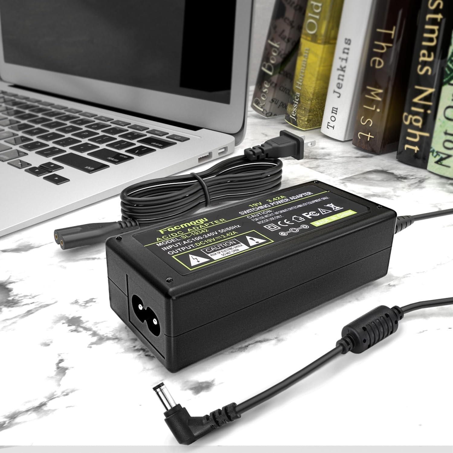 Fuente de Alimentación Mo-gu 19V 3.42A 65W Adaptador AC a DC