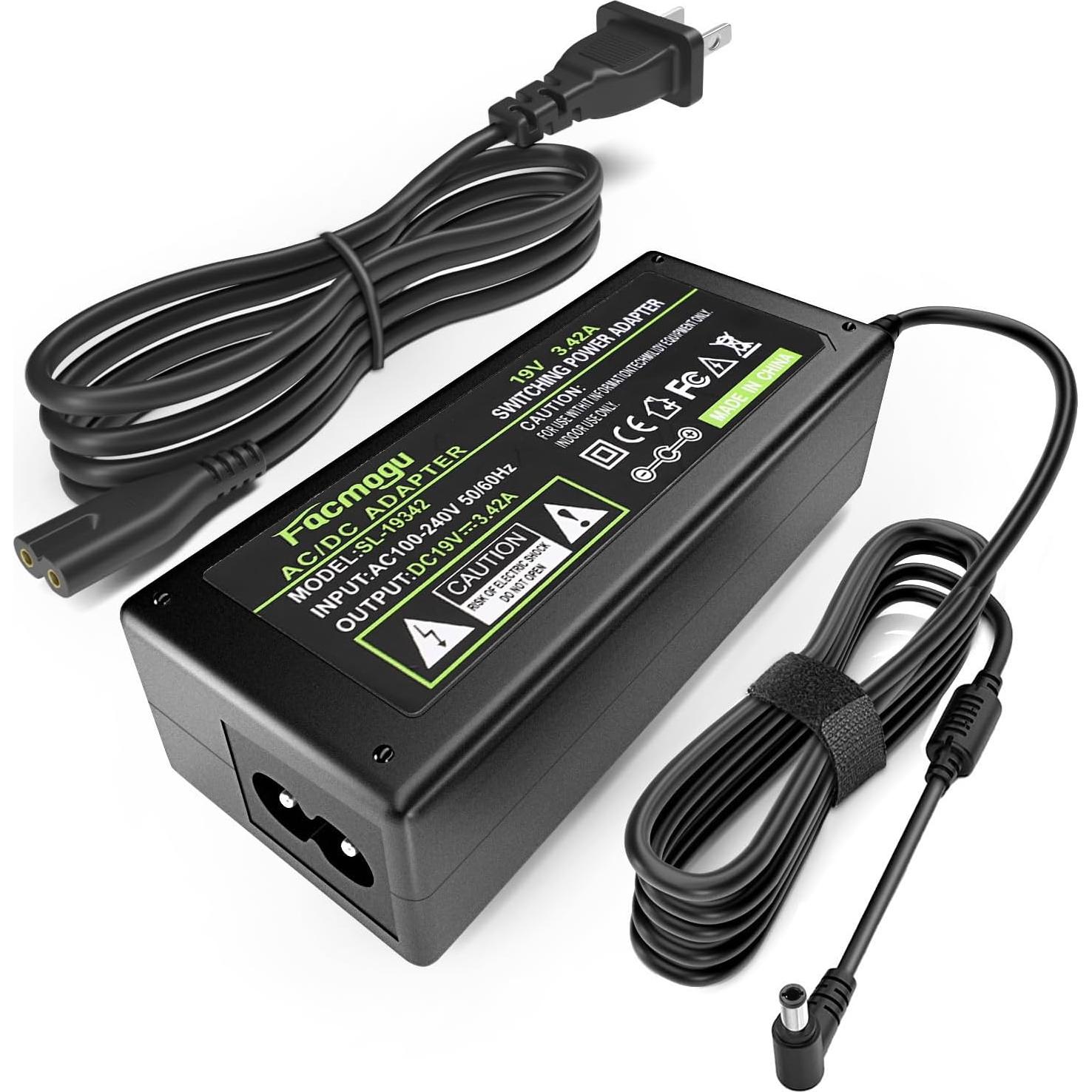 Fuente de Alimentación Mo-gu 19V 3.42A 65W Adaptador AC a DC