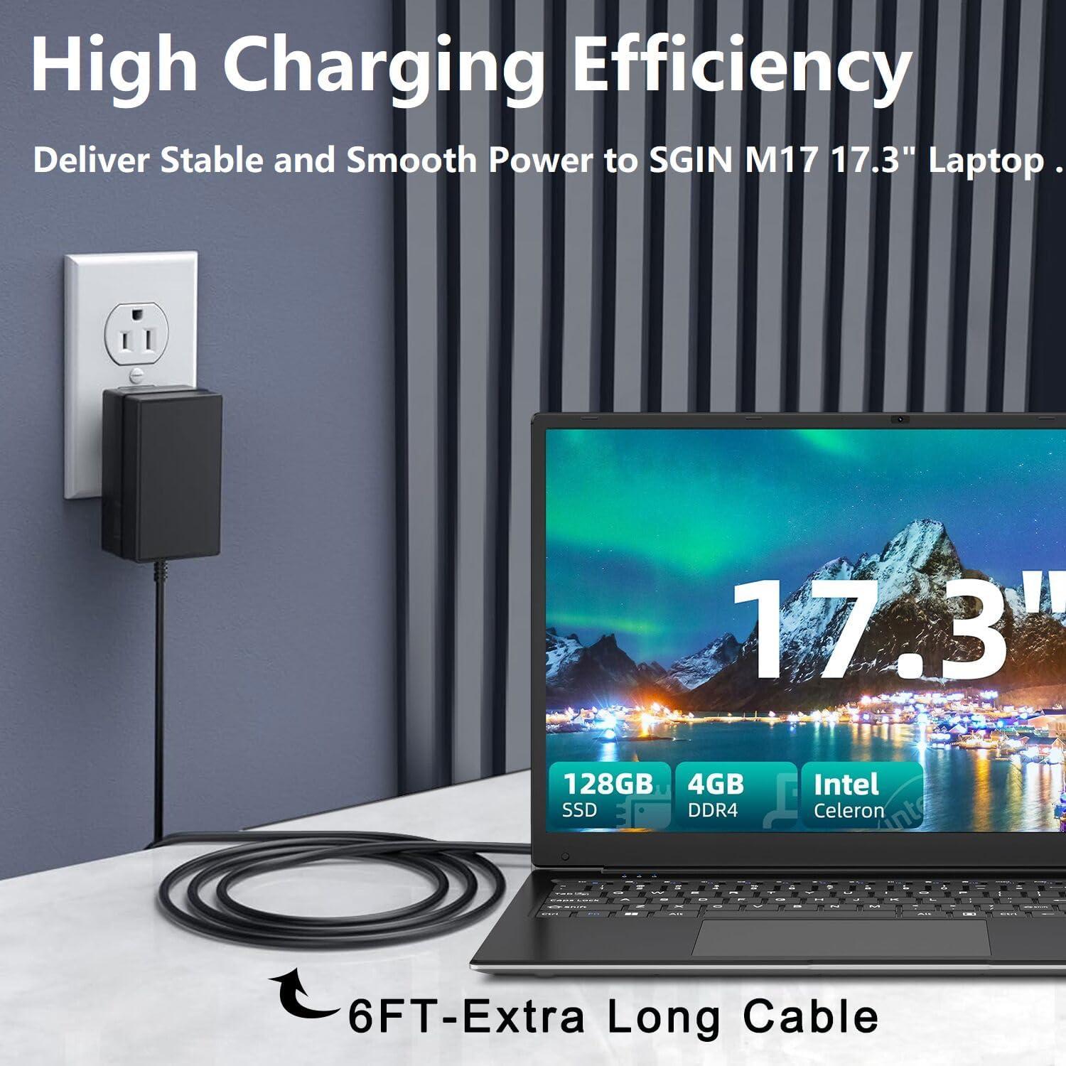 Cargador Adaptador AC 12V SGIN M17 Pro M17S 36W 3A