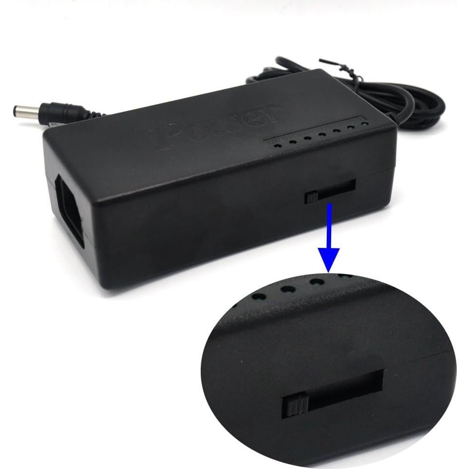 Cargador Adaptador AC Universal Padarsey 96W 34 Puntas 12-24V