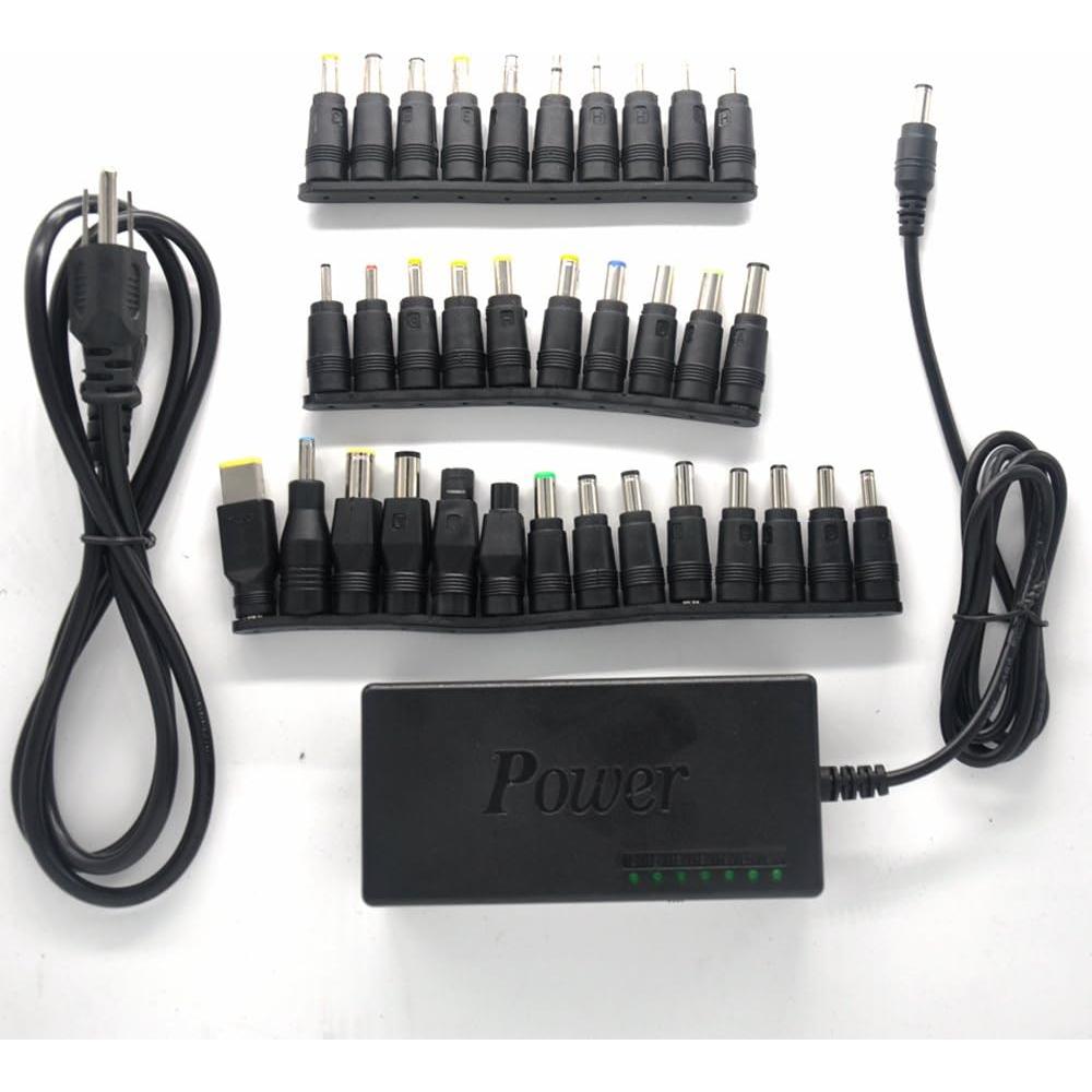 Cargador Adaptador AC Universal Padarsey 96W 34 Puntas 12-24V