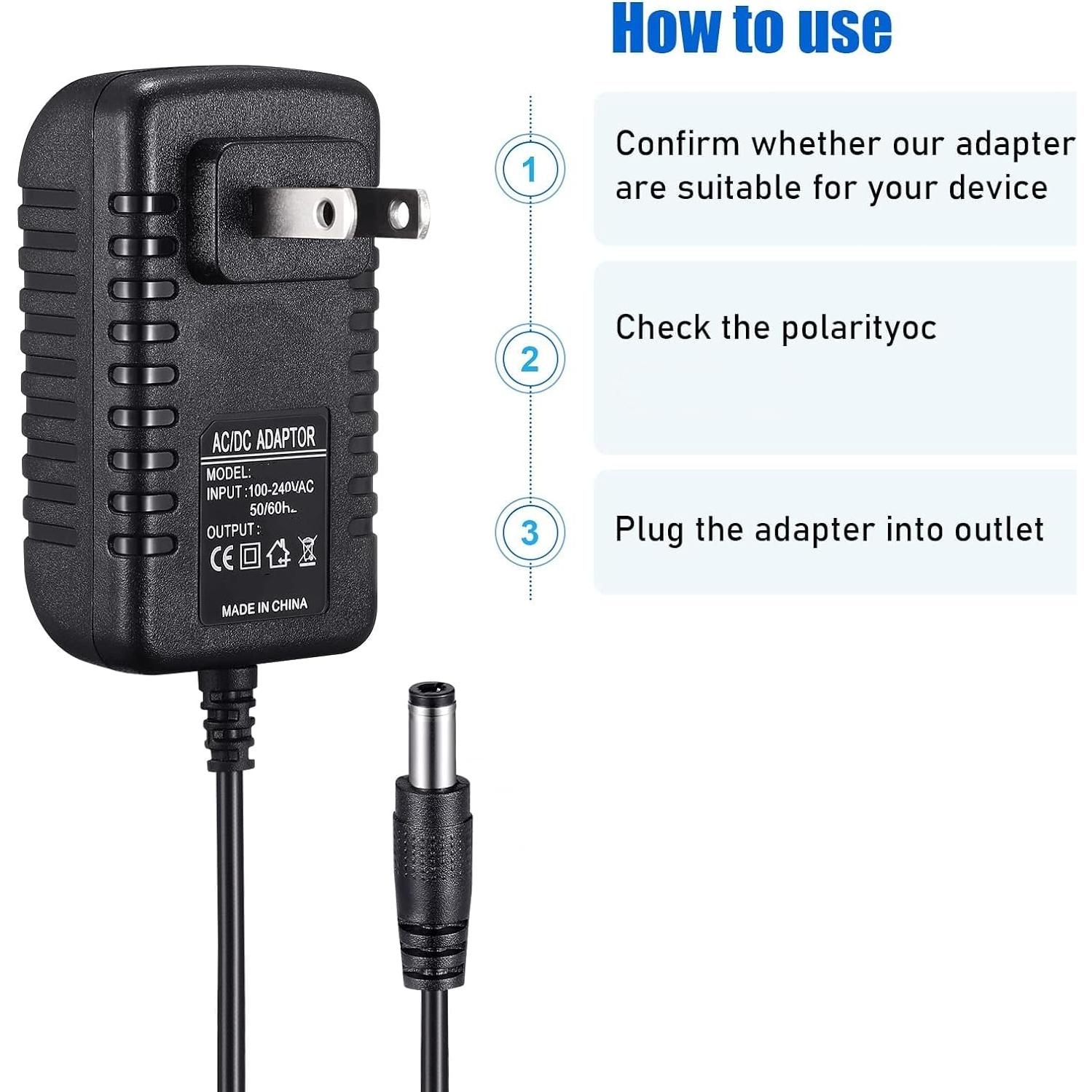 Adaptador de corriente AC-DC 5V 2A Latskrpk para MEDIACOM